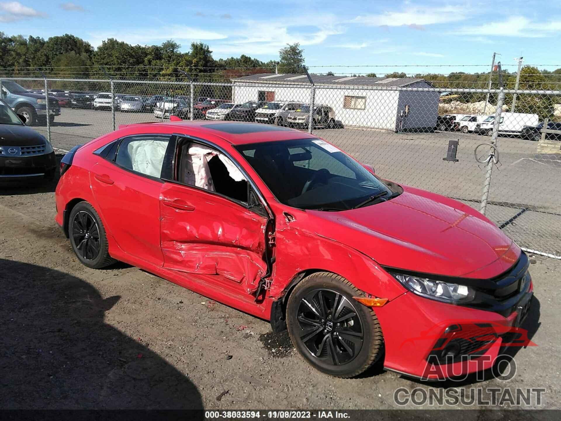 HONDA CIVIC HATCHBACK 2017 - SHHFK7H54HU232481