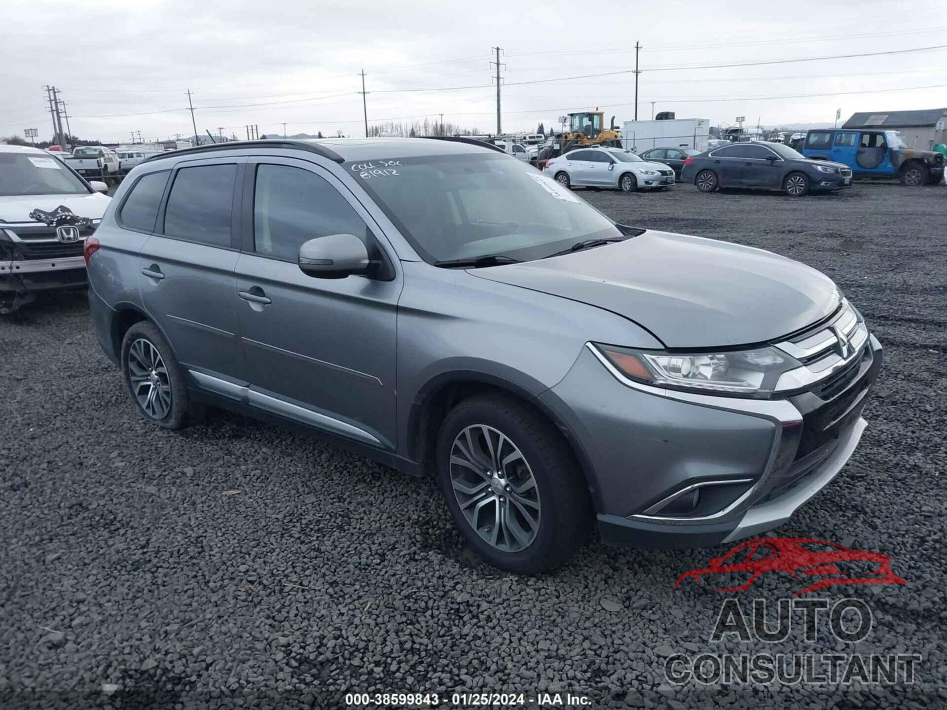 MITSUBISHI OUTLANDER 2016 - JA4AD3A37GZ011998