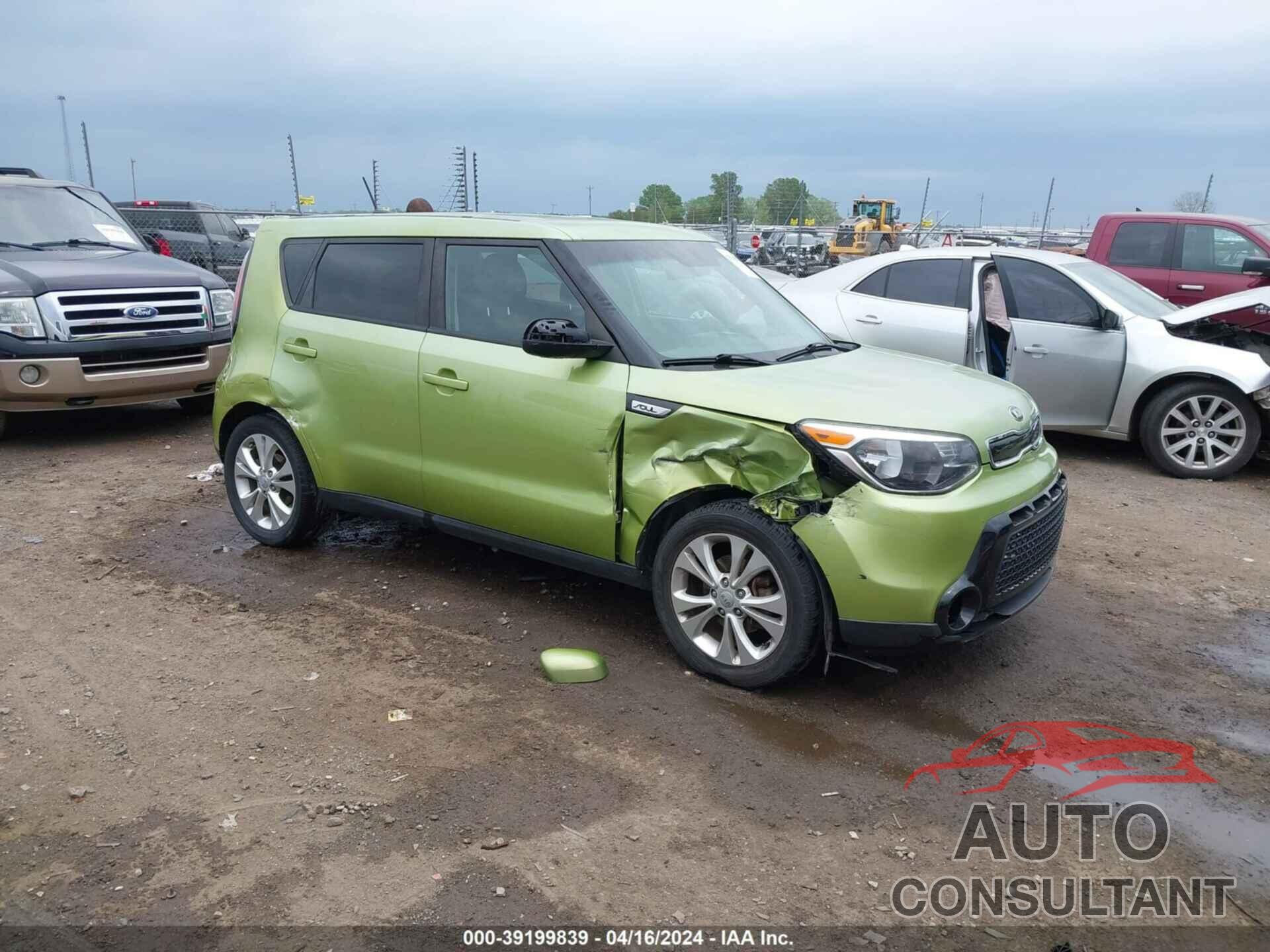 KIA SOUL 2016 - KNDJP3A50G7864267