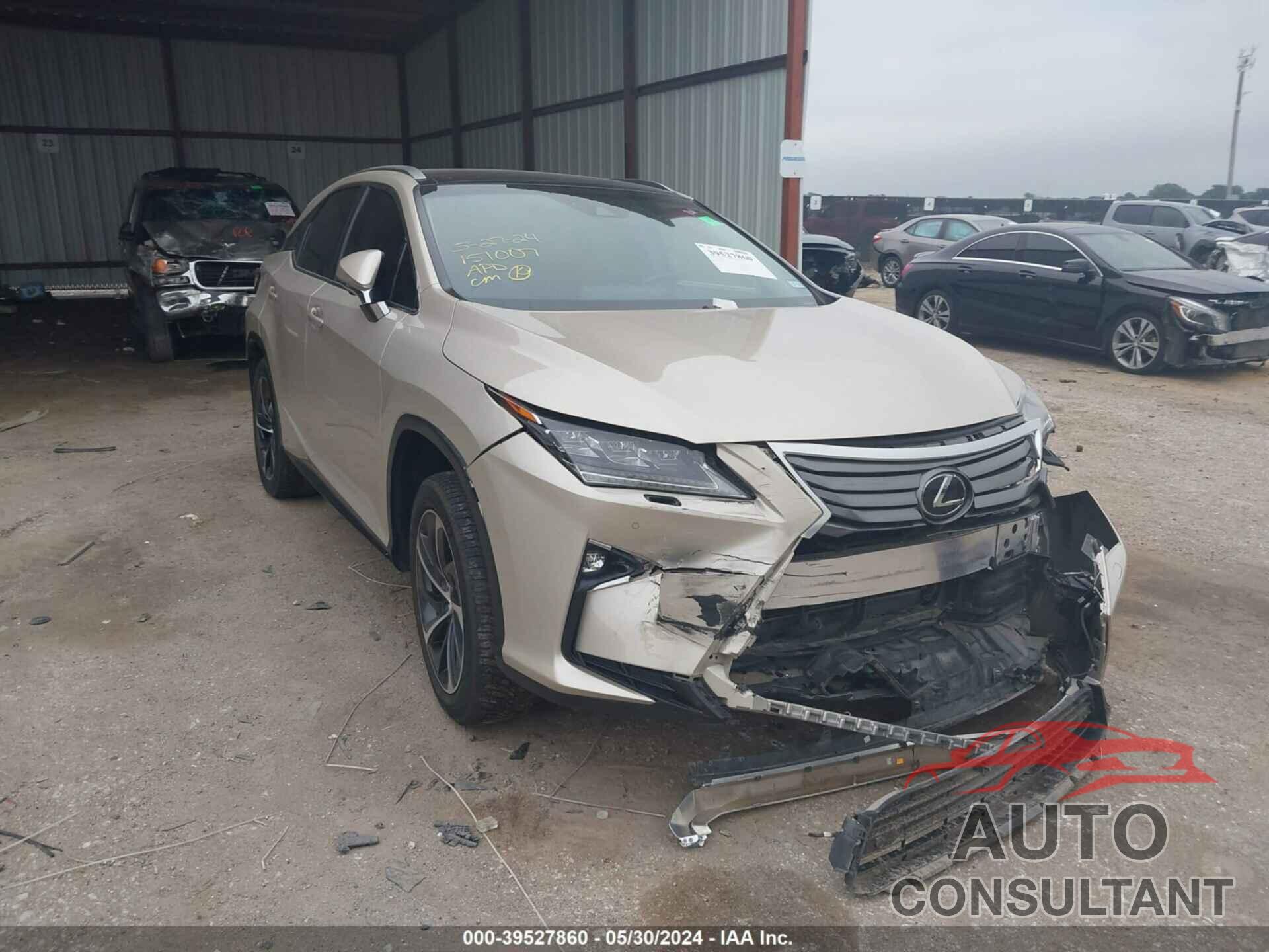 LEXUS RX 350 2017 - 2T2ZZMCA2HC056799