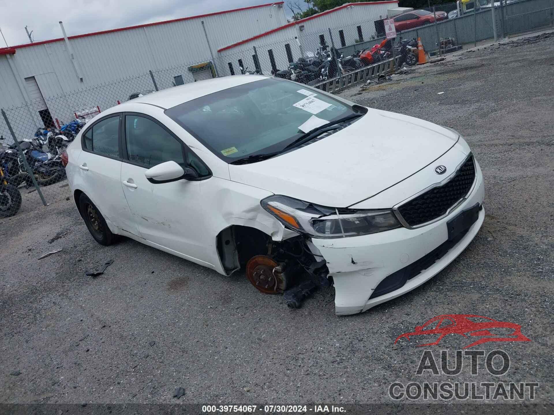 KIA FORTE 2017 - 3KPFK4A70HE056286