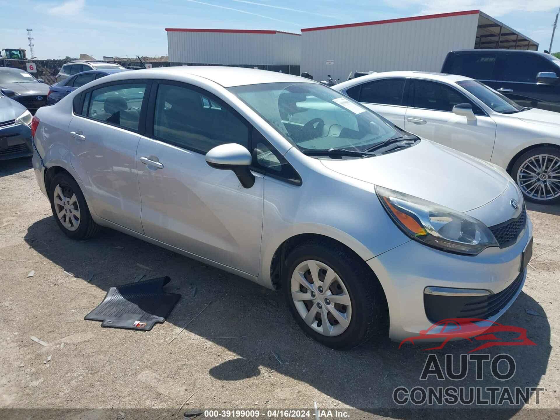 KIA RIO 2016 - KNADM4A34G6633241