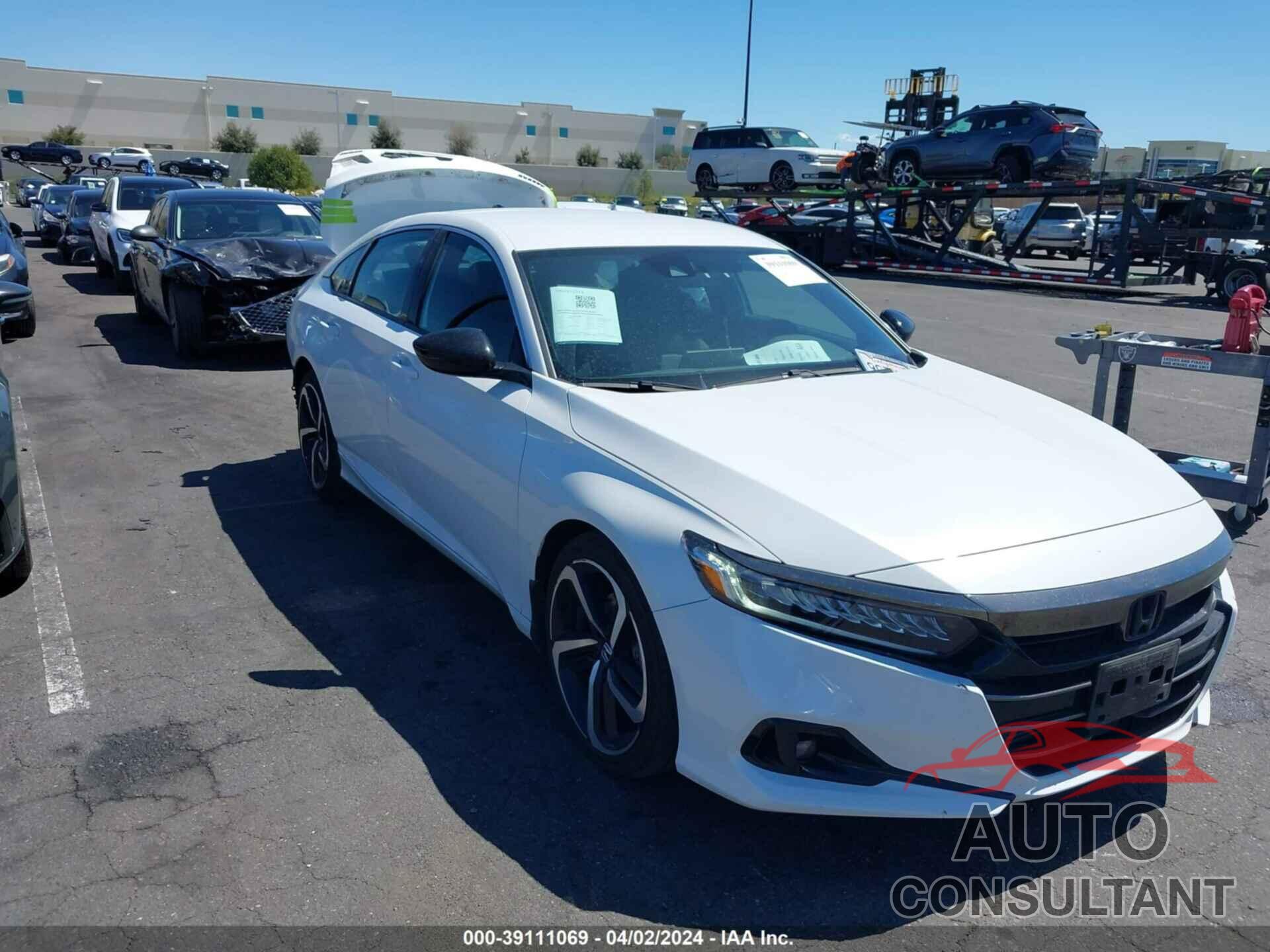 HONDA ACCORD 2022 - 1HGCV1F39NA068998