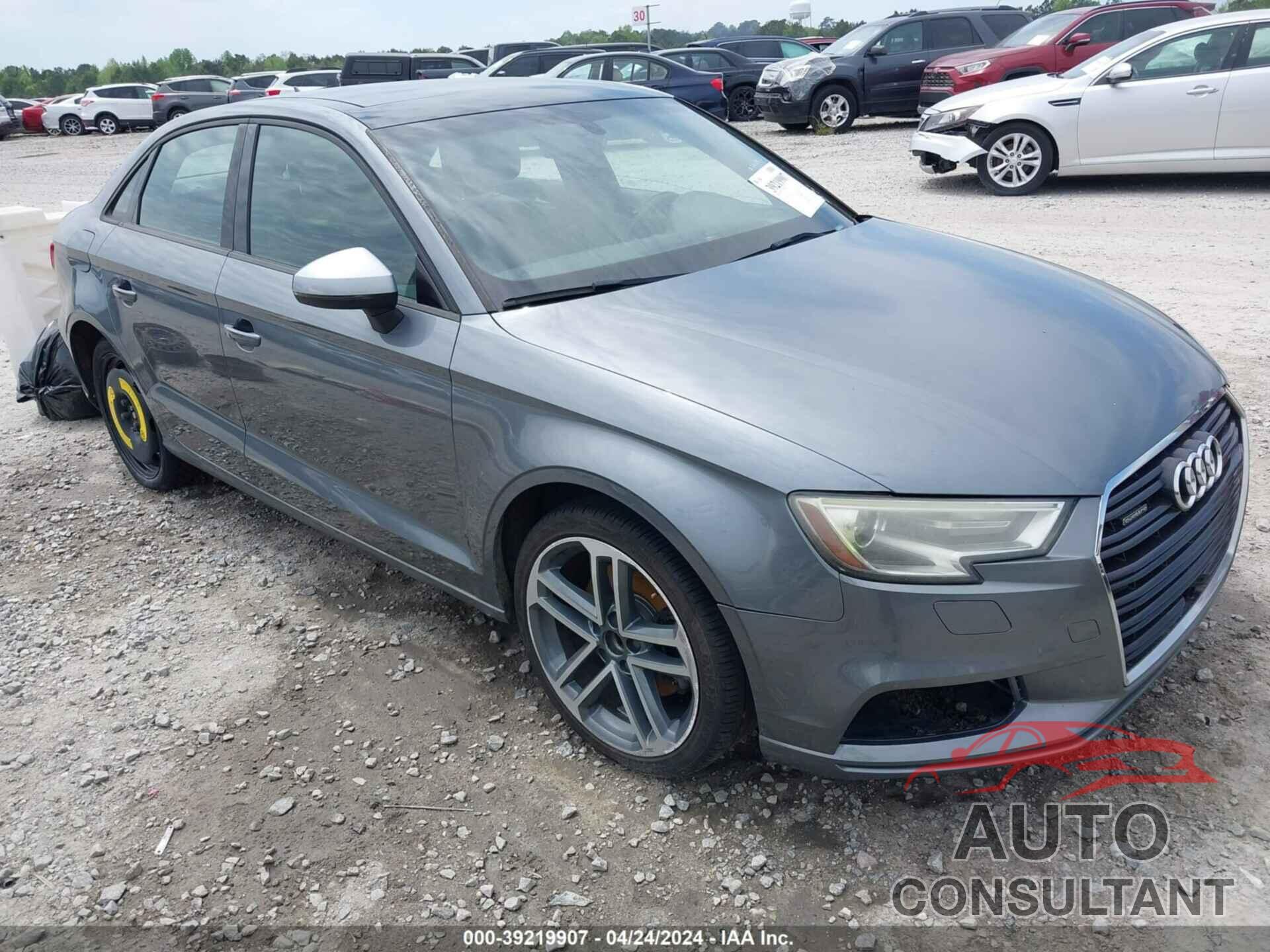 AUDI A3 2017 - WAUB8GFF9H1026038