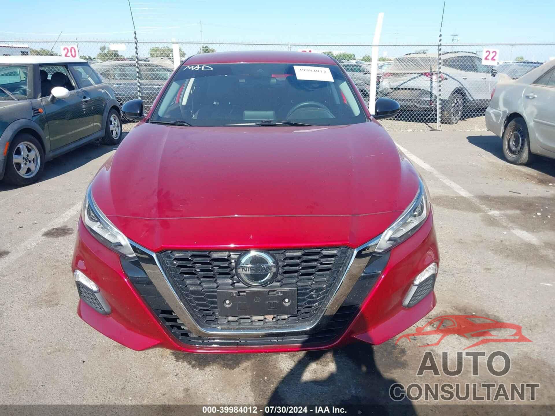 NISSAN ALTIMA 2020 - 1N4BL4CV5LC268906