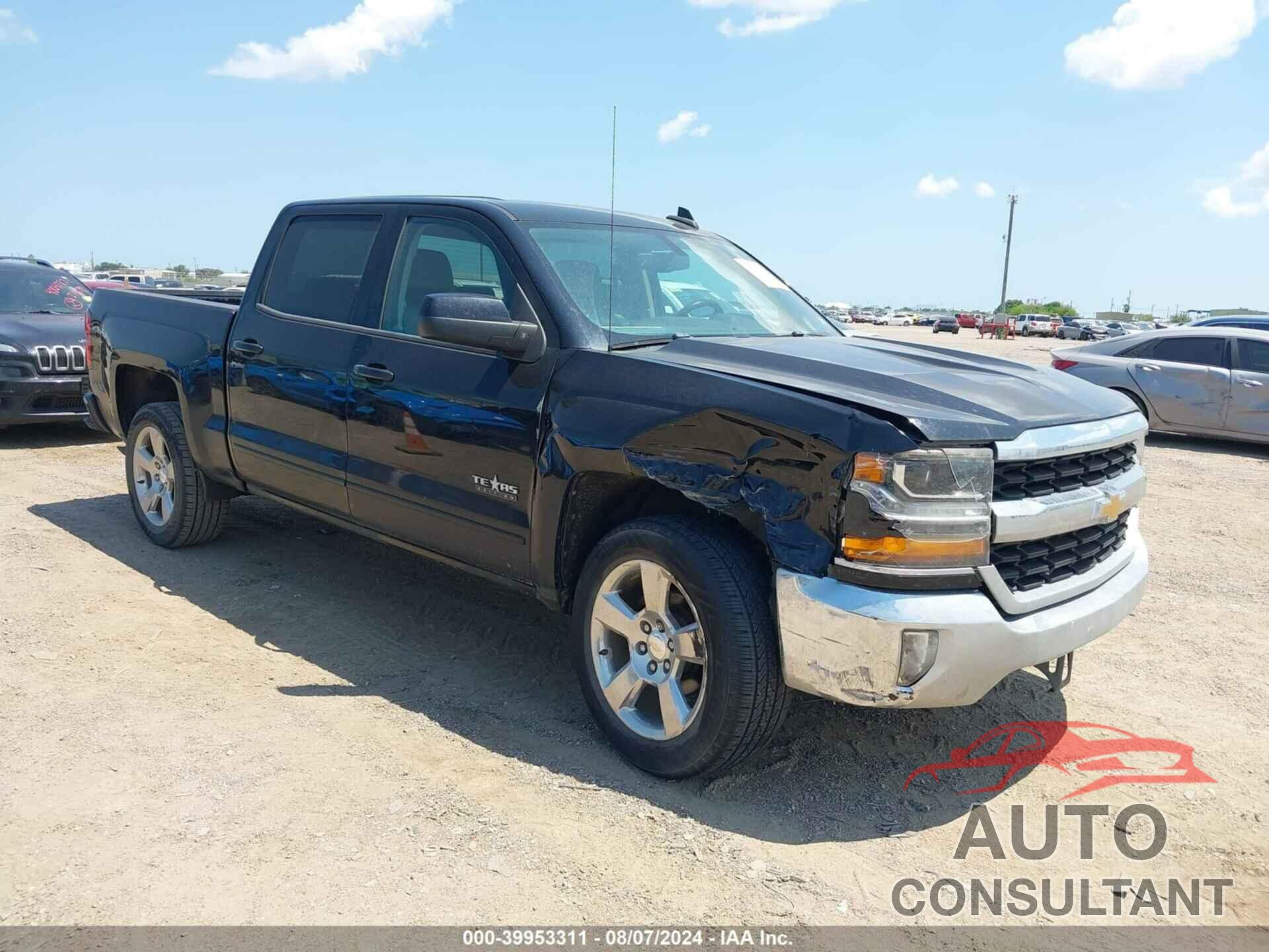 CHEVROLET SILVERADO 1500 2018 - 3GCPCREC8JG533398