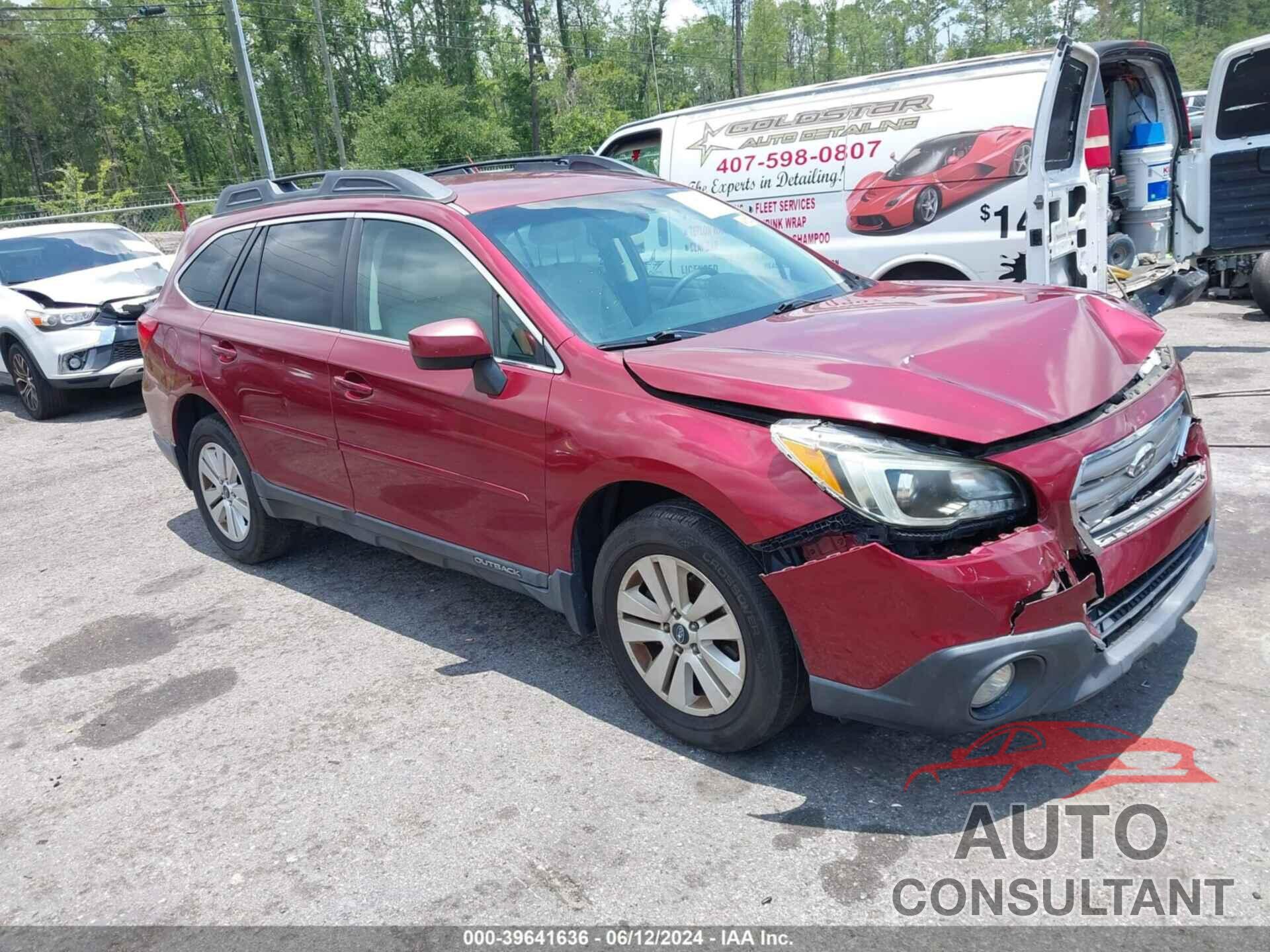 SUBARU OUTBACK 2016 - 4S4BSACC6G3349571
