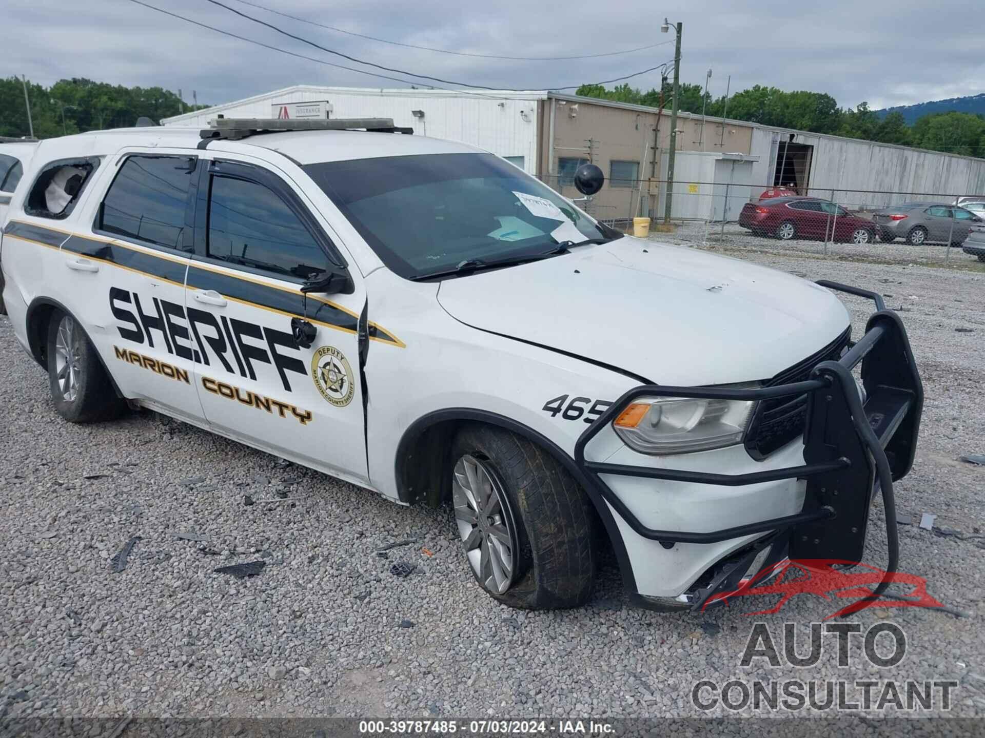 DODGE DURANGO 2018 - 1C4RDJFG3JC496465