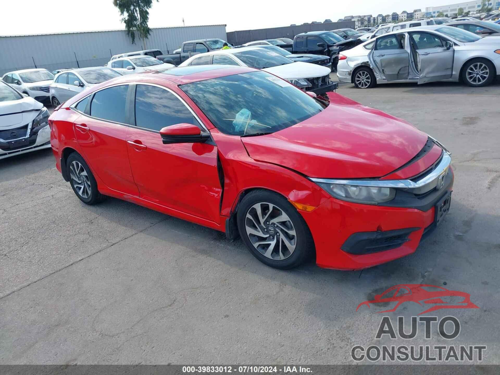 HONDA CIVIC 2016 - 2HGFC2F78GH536705