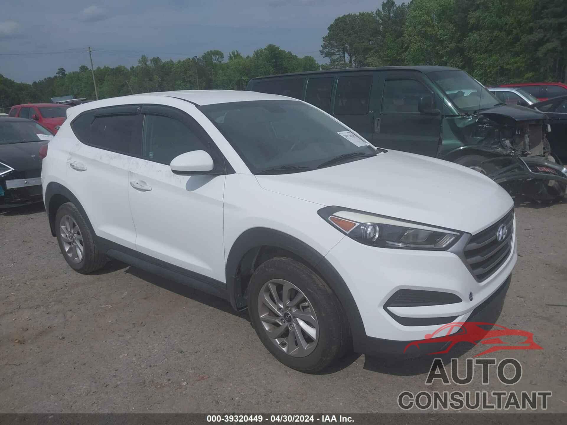 HYUNDAI TUCSON 2017 - KM8J23A47HU343339