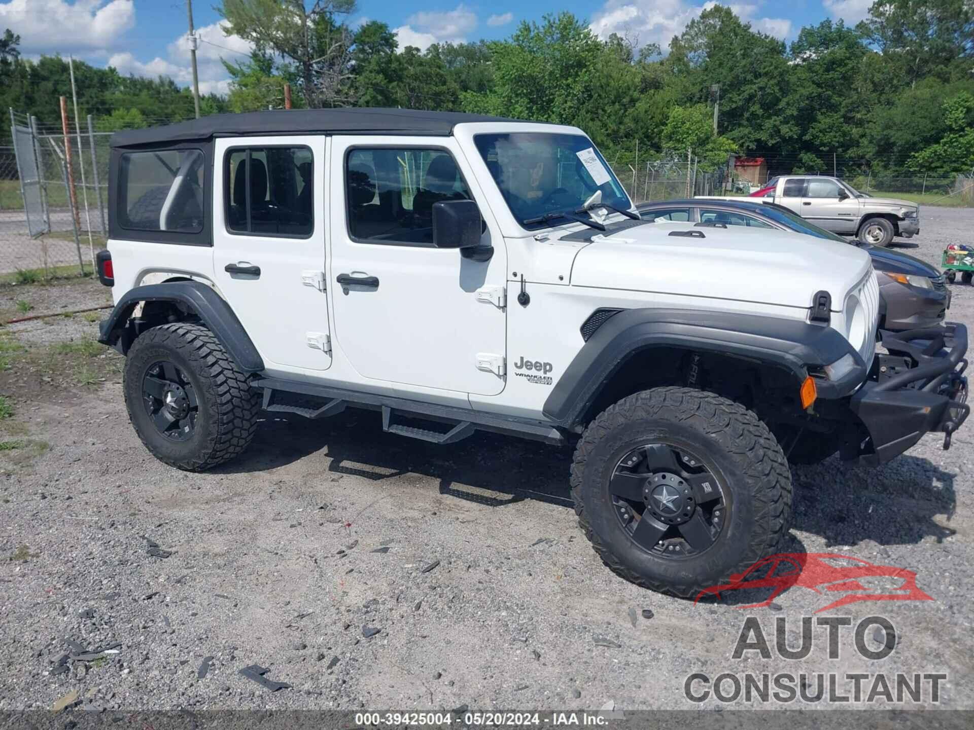 JEEP WRANGLER UNLIMITED 2018 - 1C4HJXDG2JW284939