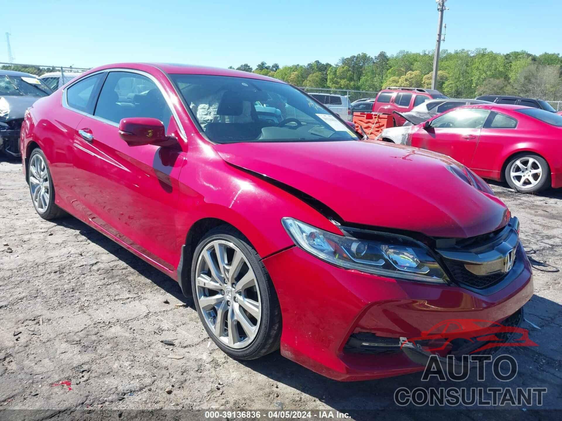 HONDA ACCORD 2016 - 1HGCT2A84GA004451