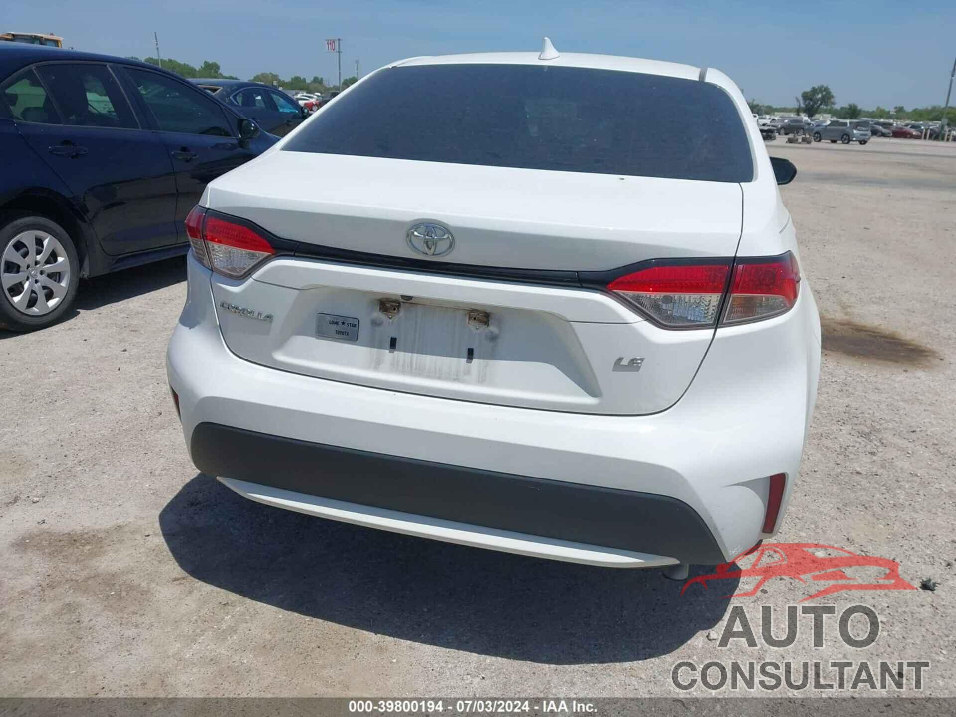 TOYOTA COROLLA 2020 - 5YFEPRAE0LP043618