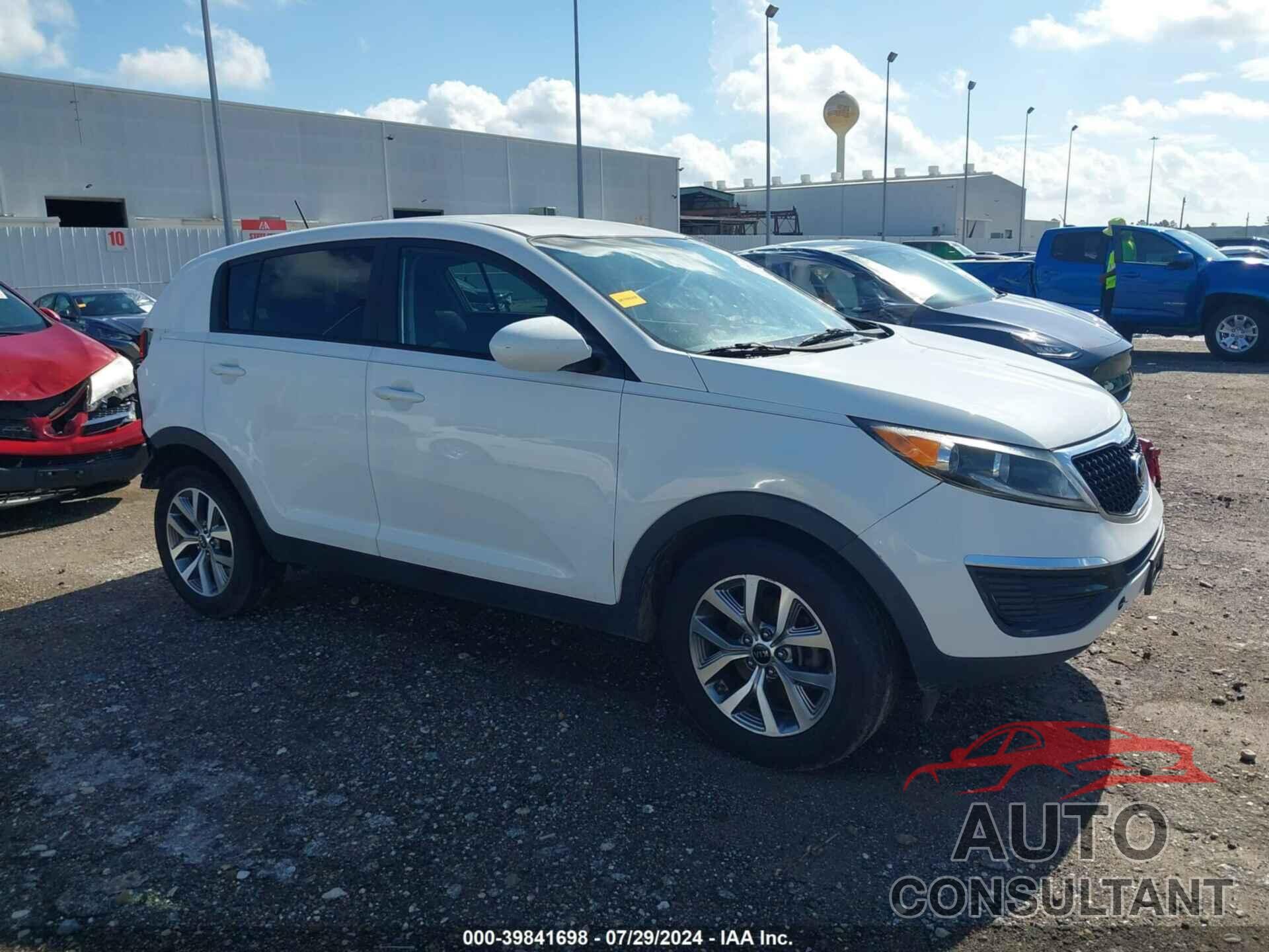 KIA SPORTAGE 2016 - KNDPB3AC5G7853904