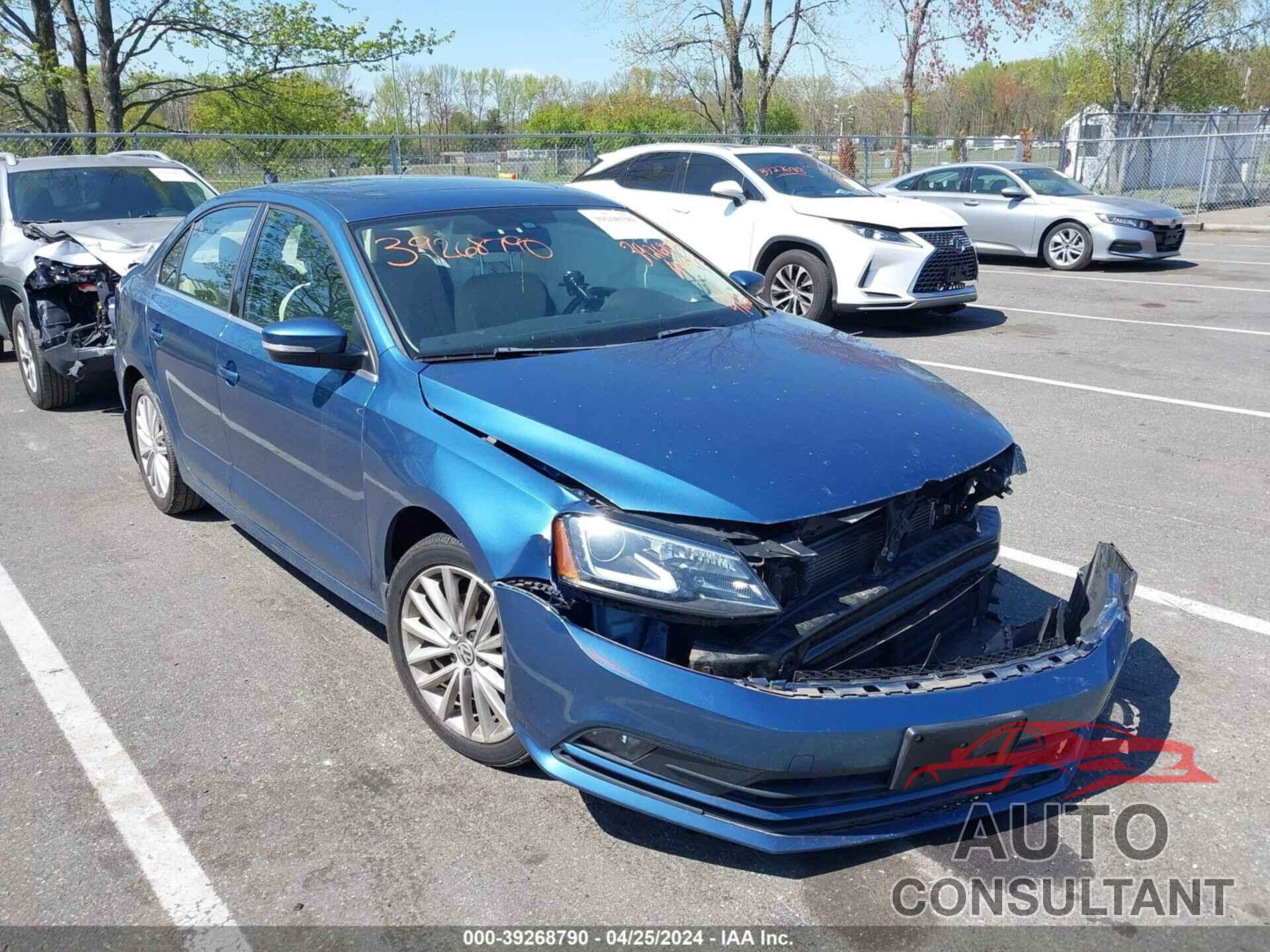 VOLKSWAGEN JETTA 2016 - 3VWL17AJ6GM319871