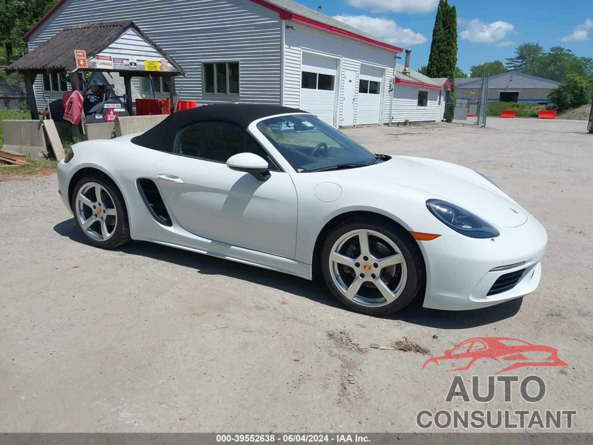 PORSCHE 718 BOXSTER 2018 - WP0CA2A80JS210436