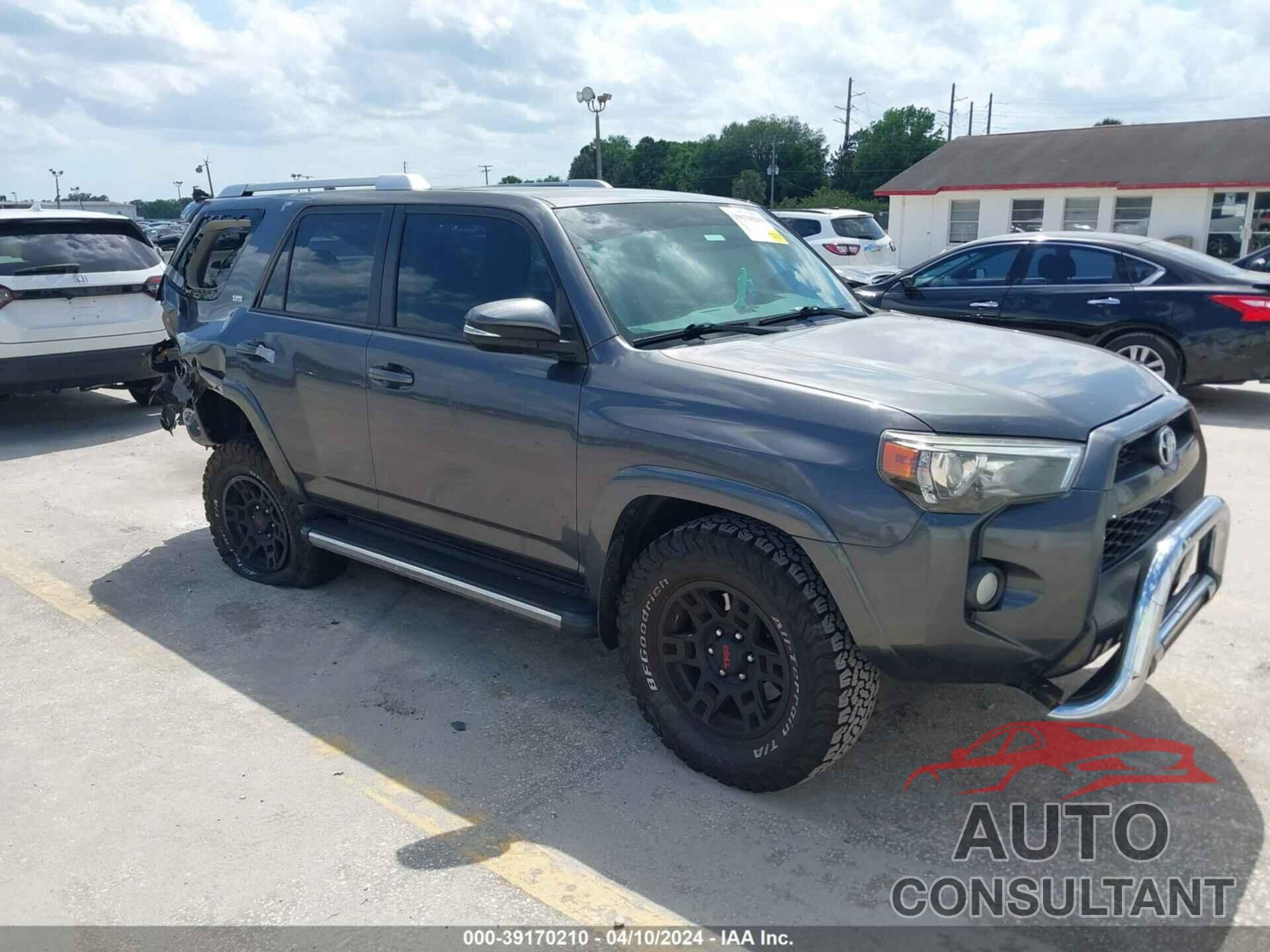 TOYOTA 4RUNNER 2016 - JTEZU5JR6G5130170