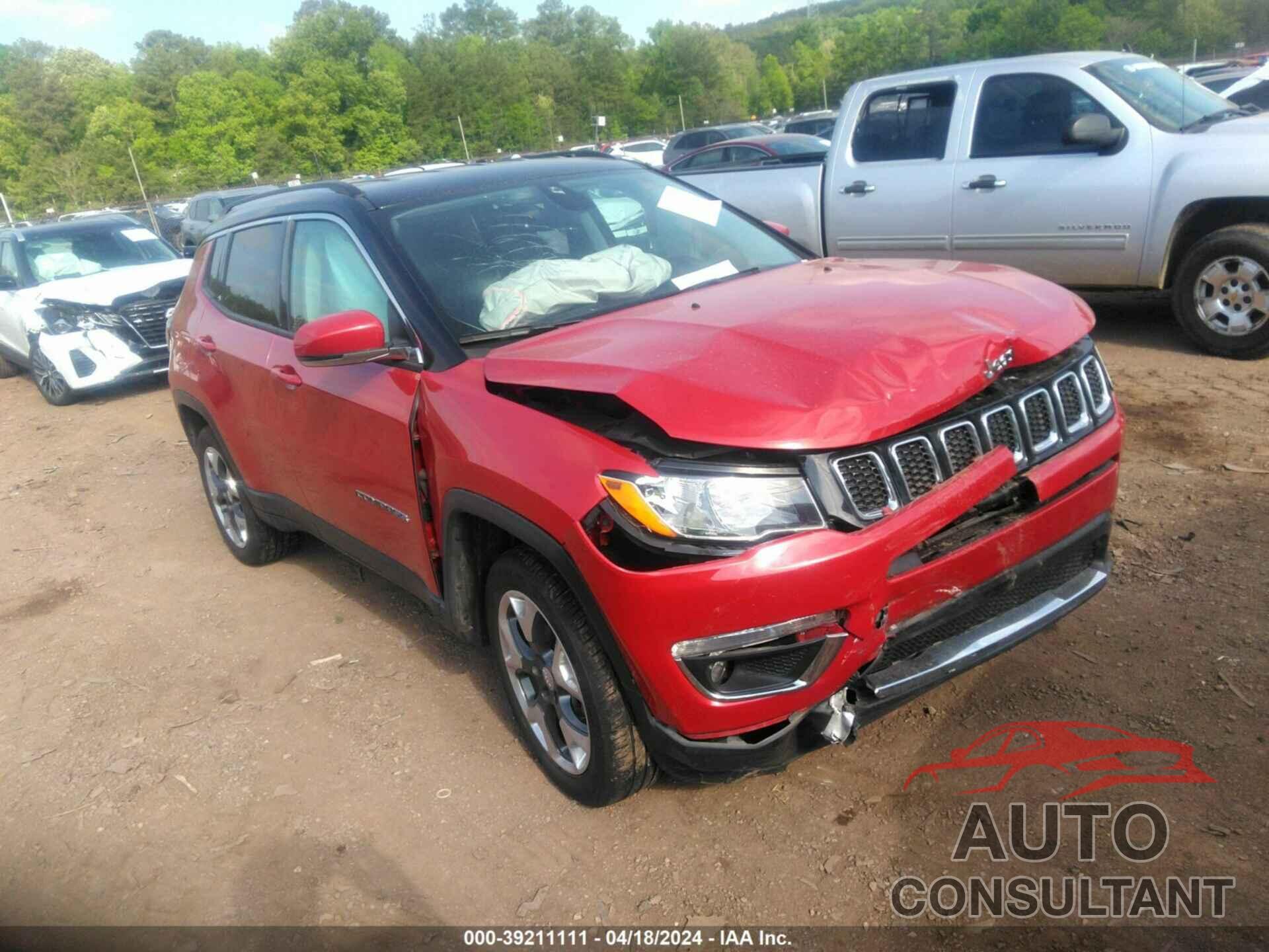 JEEP COMPASS 2018 - 3C4NJDCB2JT397903