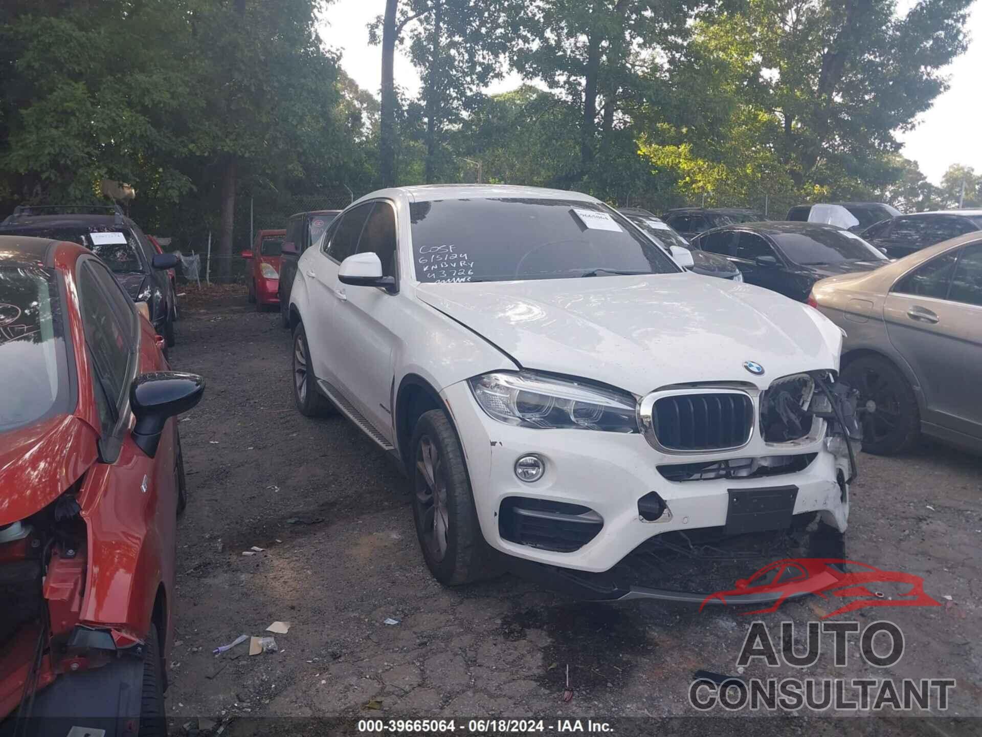 BMW X6 2016 - 5UXKU2C59G0N81667