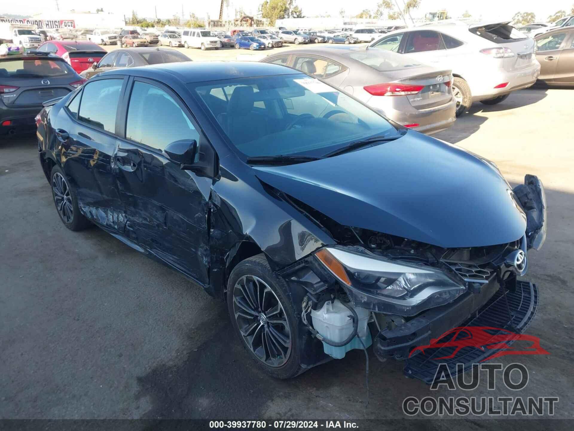 TOYOTA COROLLA 2016 - 5YFBURHE6GP394363