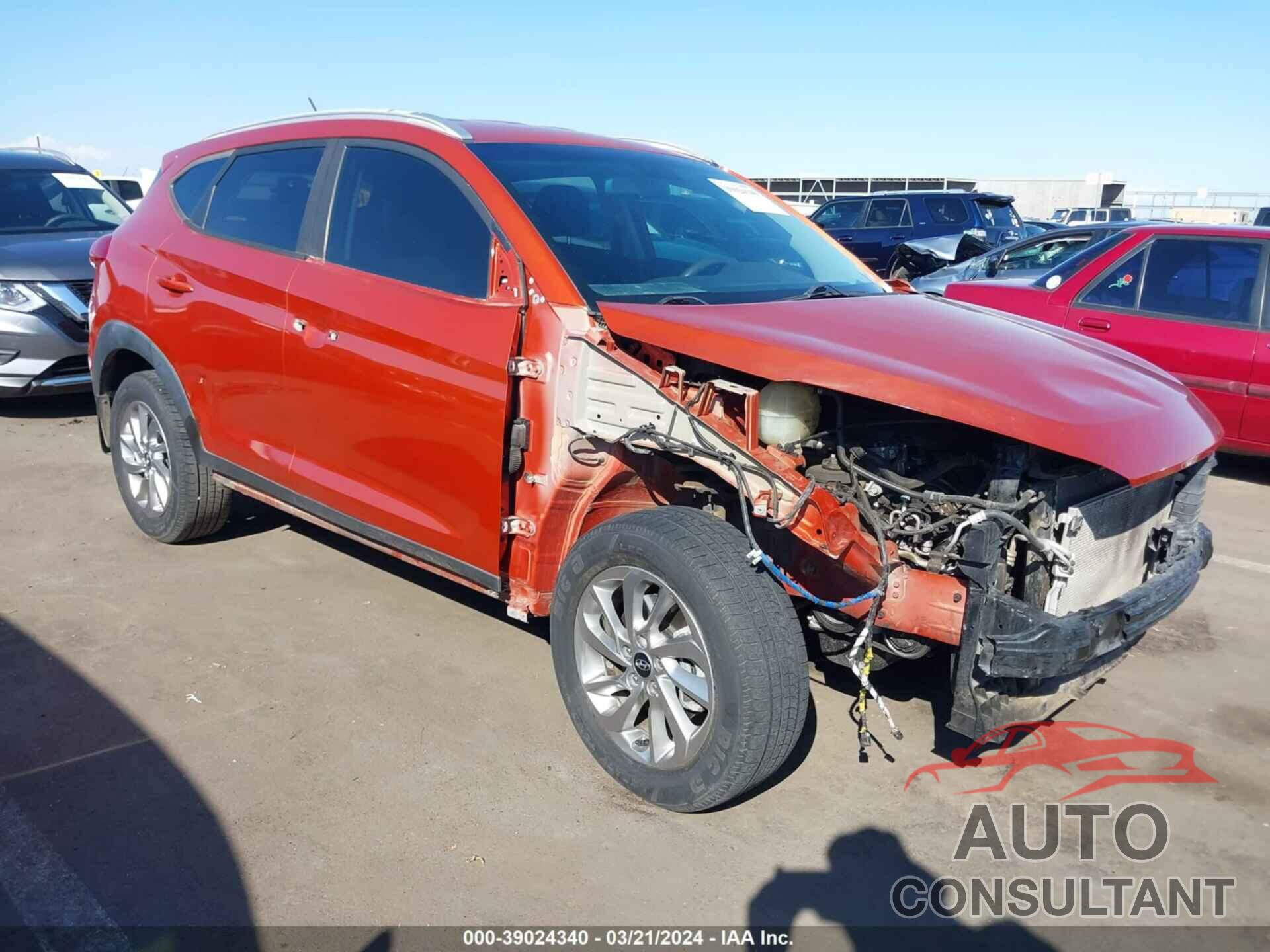 HYUNDAI TUCSON 2017 - KM8J33A42HU487247