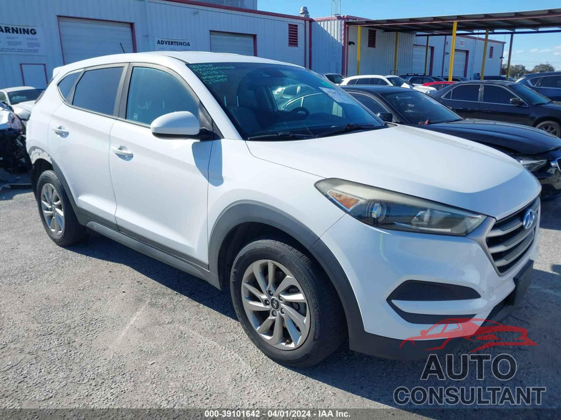 HYUNDAI TUCSON 2017 - KM8J23A40HU354702