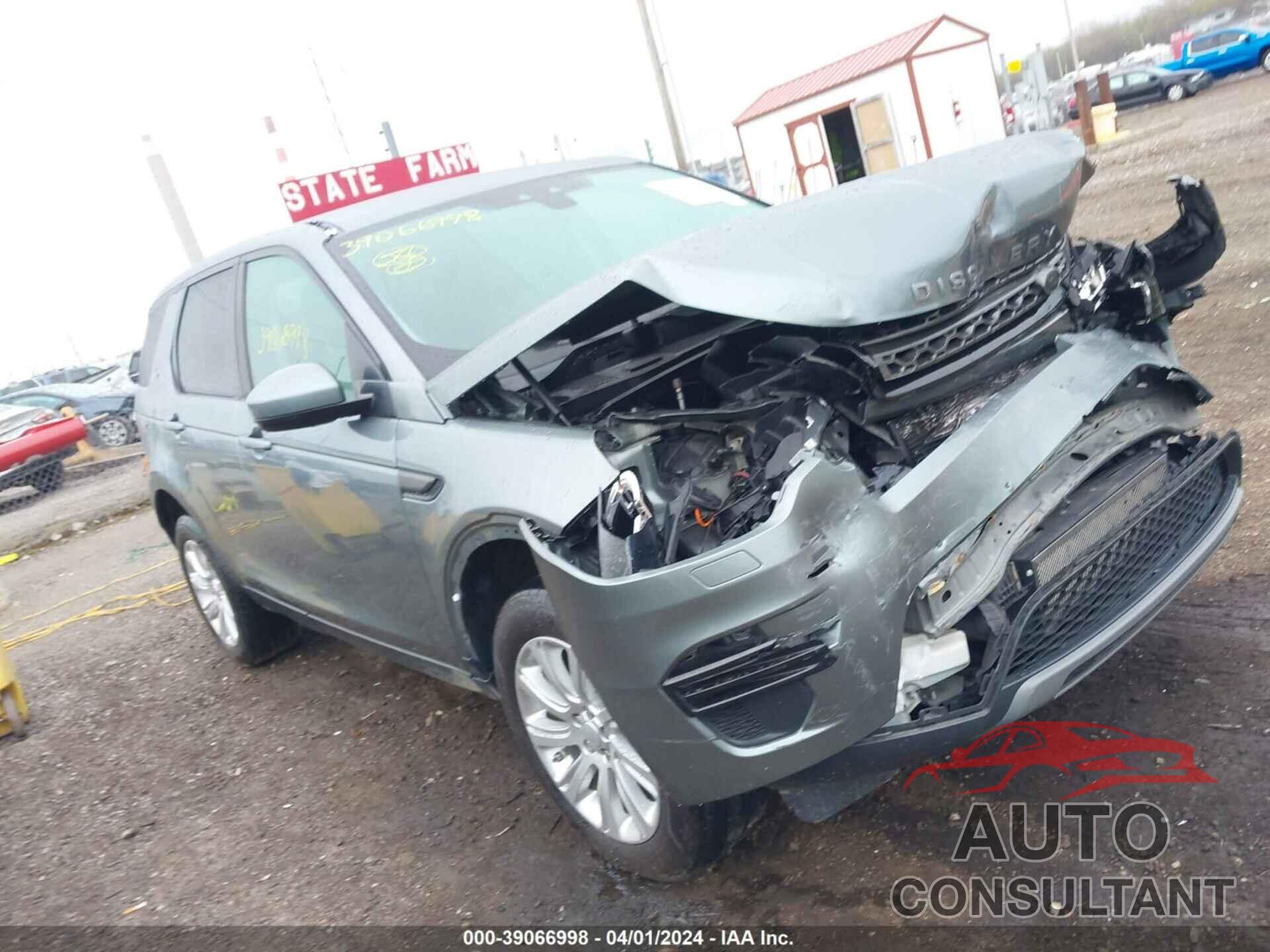 LAND ROVER DISCOVERY SPORT 2016 - SALCP2BG1GH580927