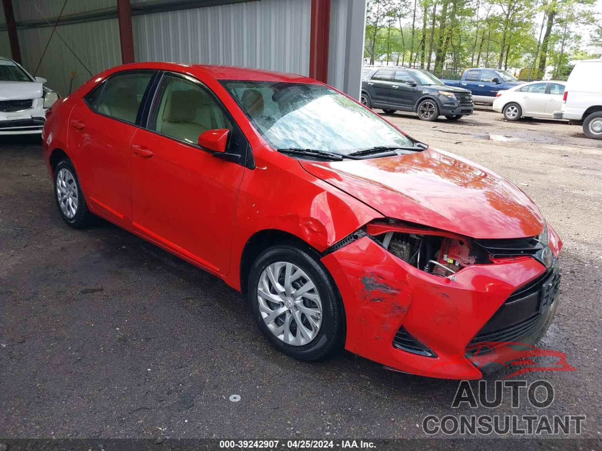 TOYOTA COROLLA 2018 - 5YFBURHE1JP767526
