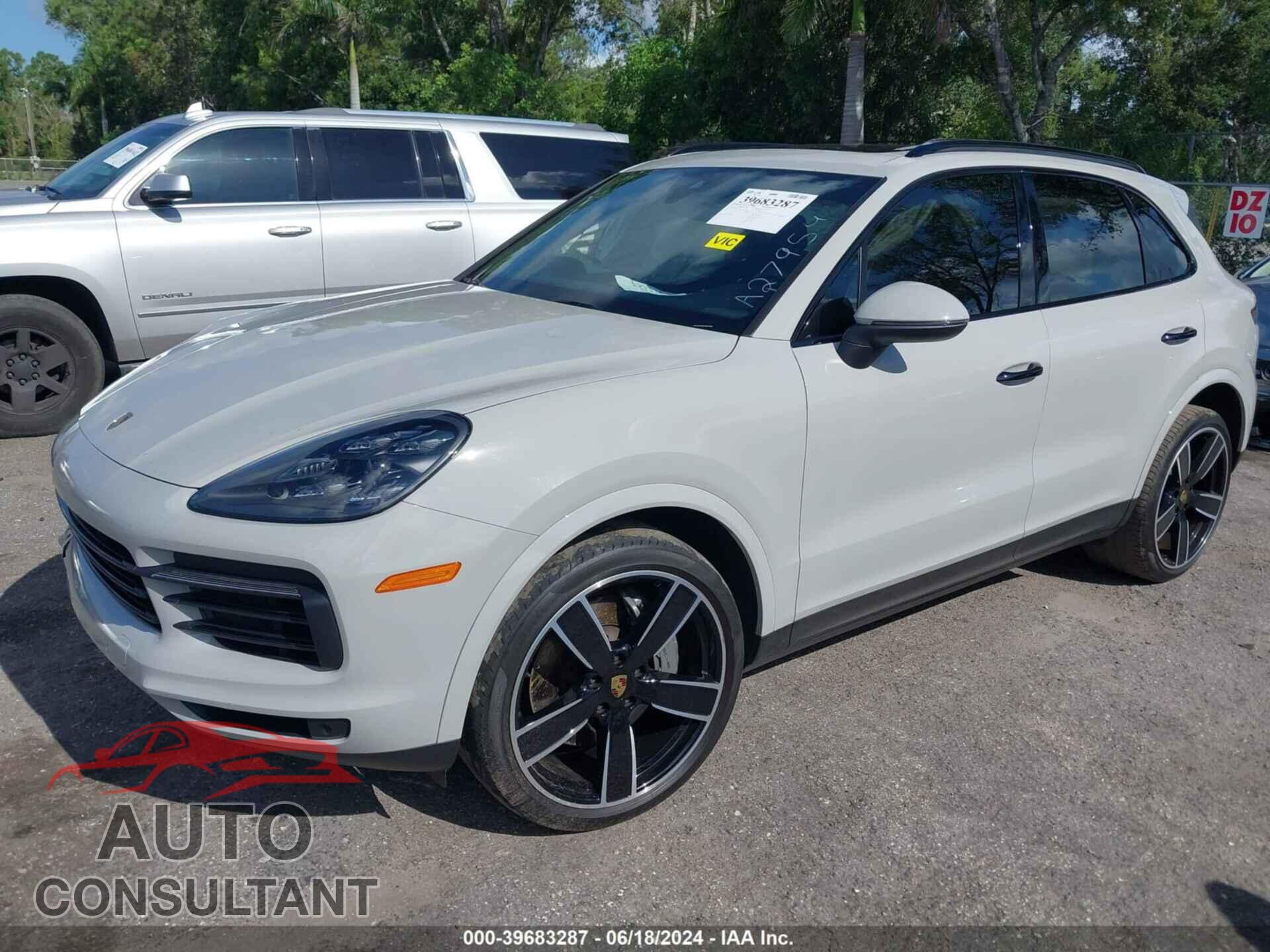PORSCHE CAYENNE 2020 - WP1AB2AY2LDA27954