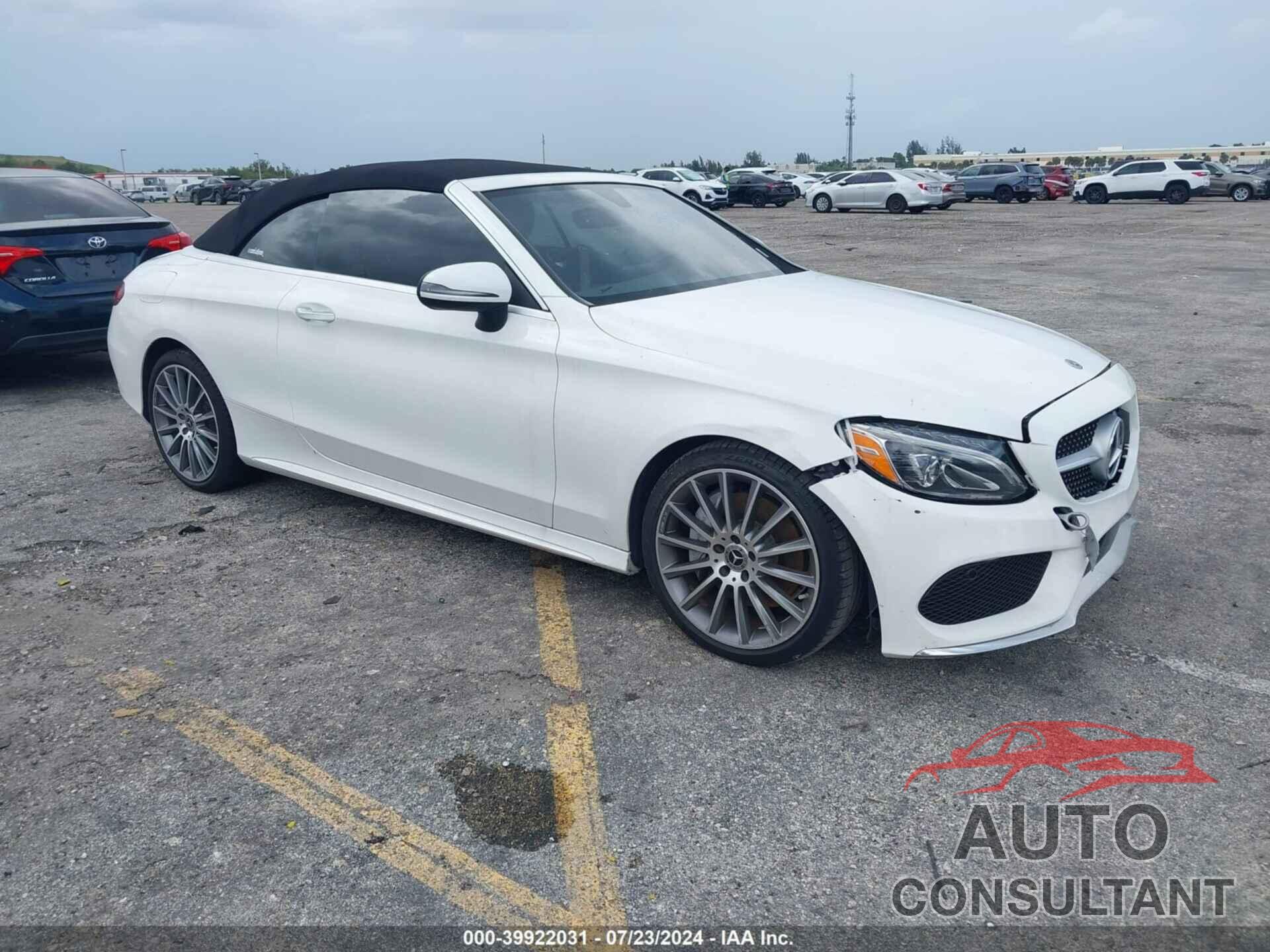 MERCEDES-BENZ C 300 2018 - WDDWK4JB0JF597652