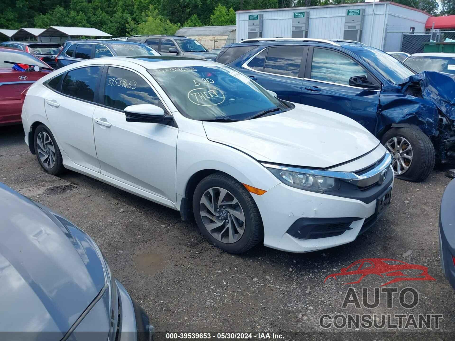 HONDA CIVIC 2016 - 19XFC2F75GE200102