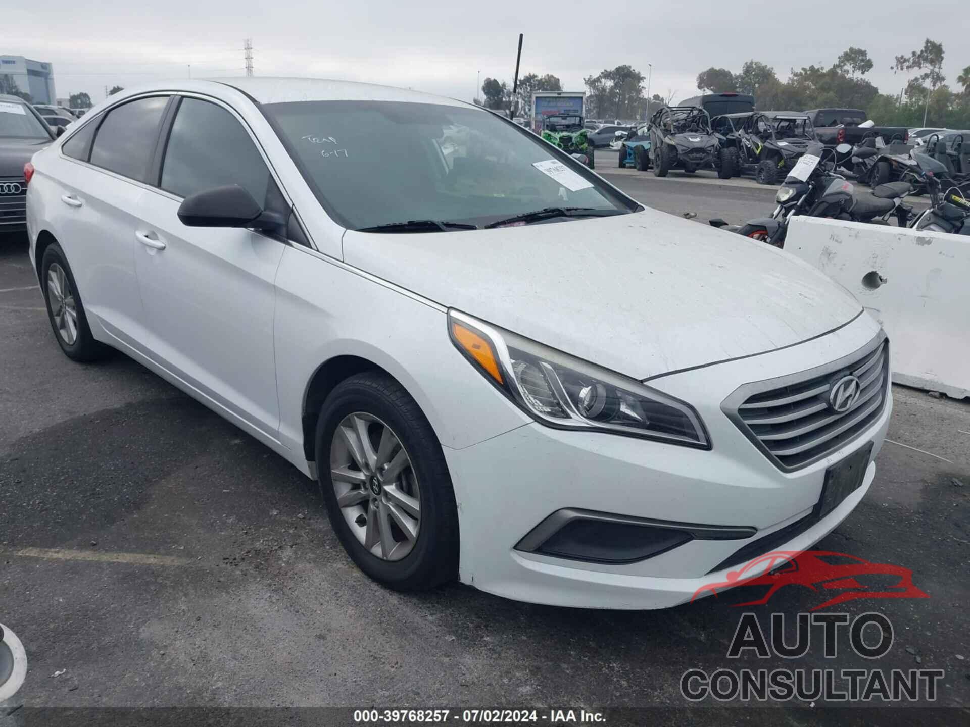 HYUNDAI SONATA 2016 - 5NPE24AF7GH407756