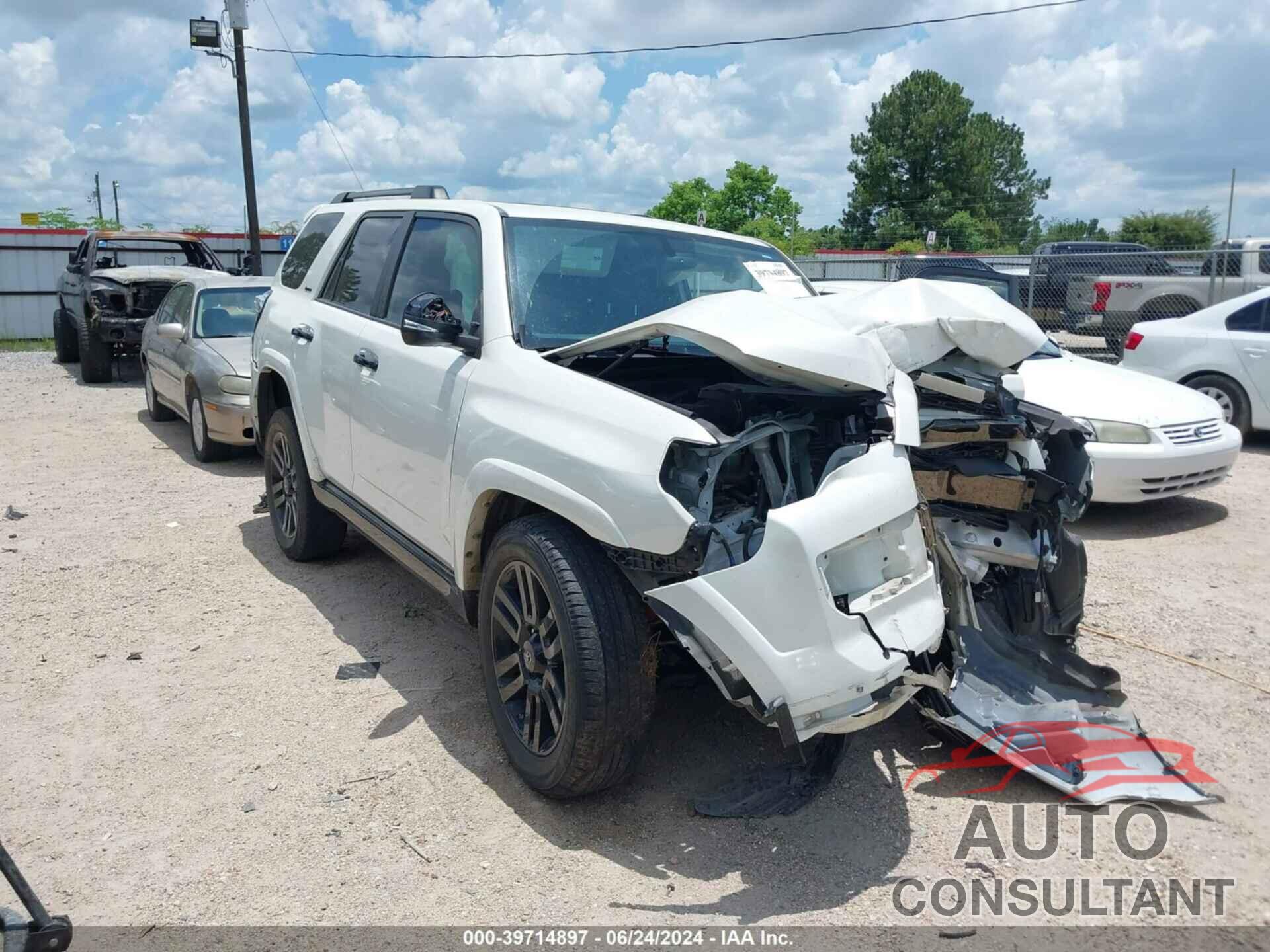 TOYOTA 4RUNNER 2019 - JTEZU5JR6K5209380