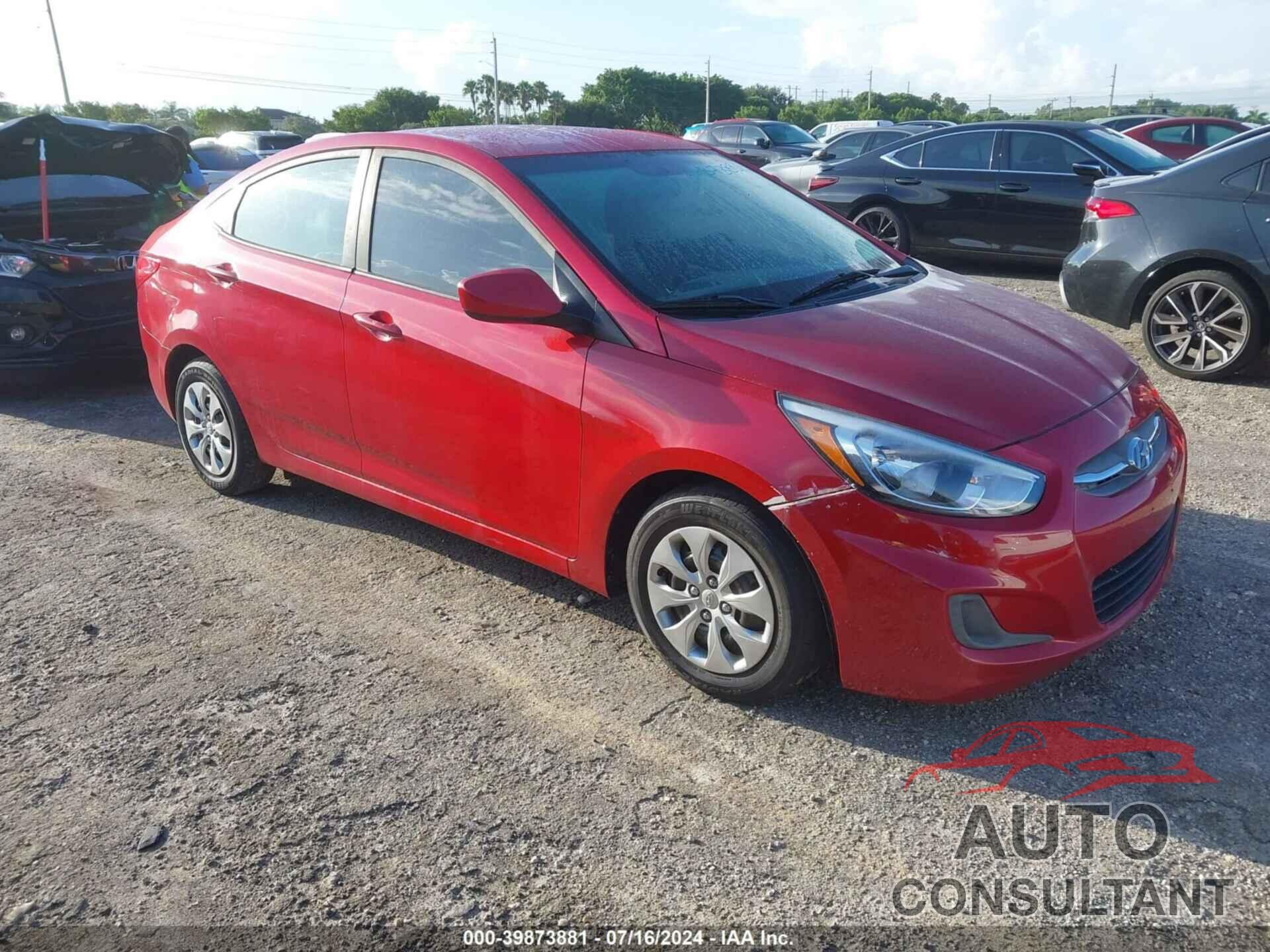 HYUNDAI ACCENT 2017 - KMHCT4AE2HU306672