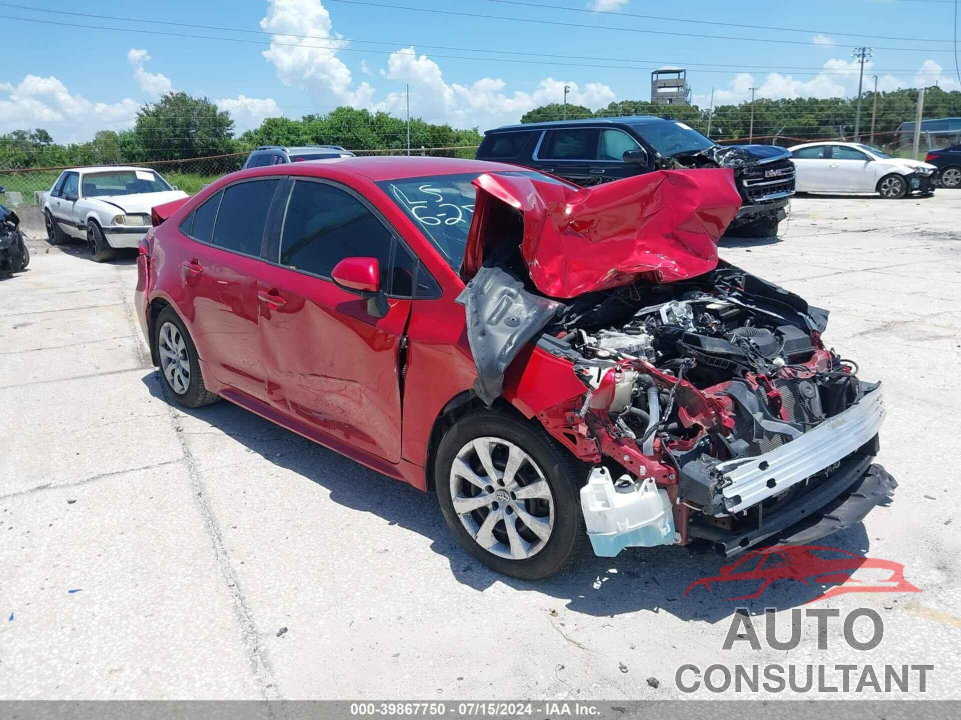 TOYOTA COROLLA 2020 - 5YFEPRAE3LP099259