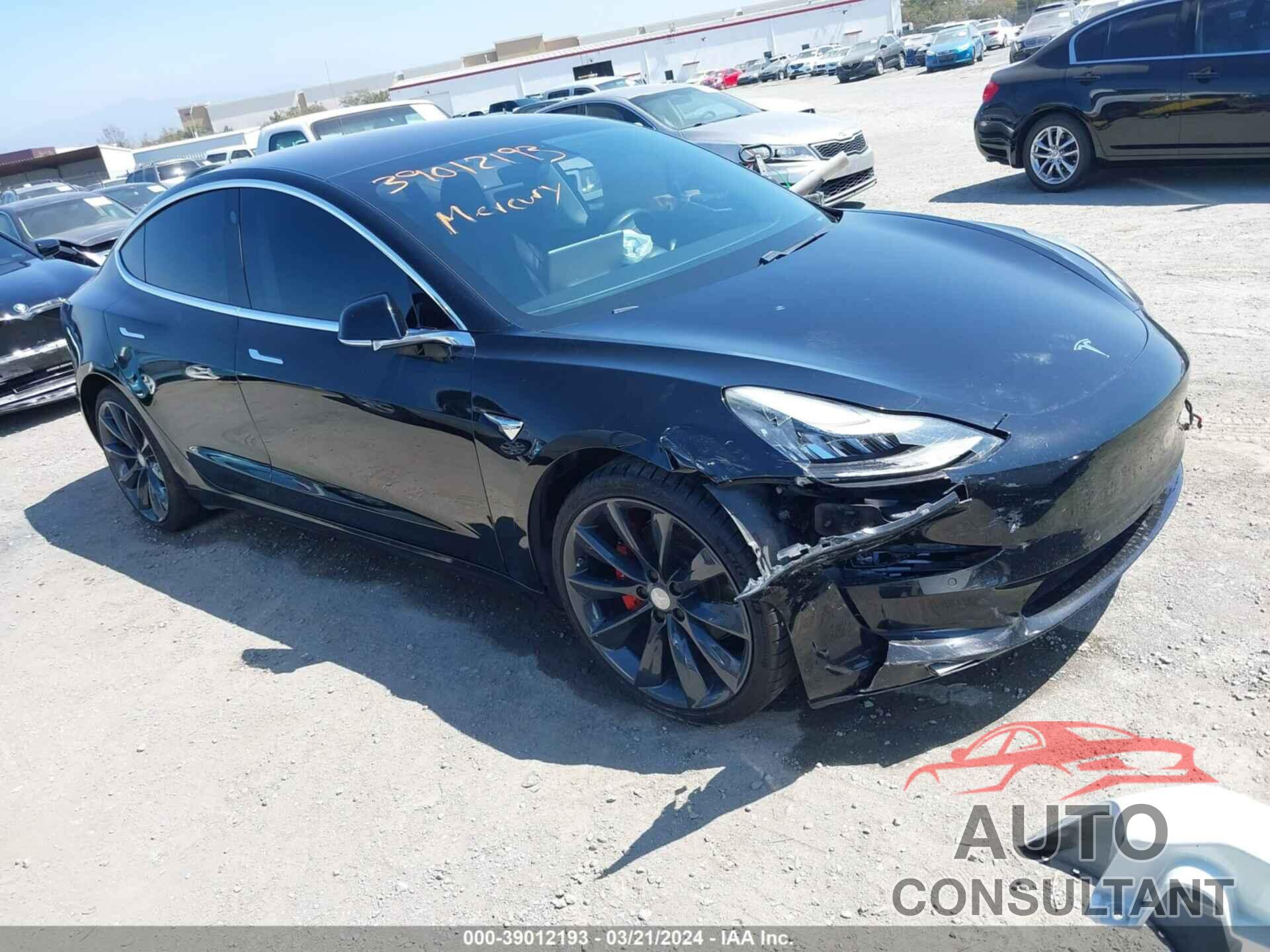 TESLA MODEL 3 2019 - 5YJ3E1EA5KF306069