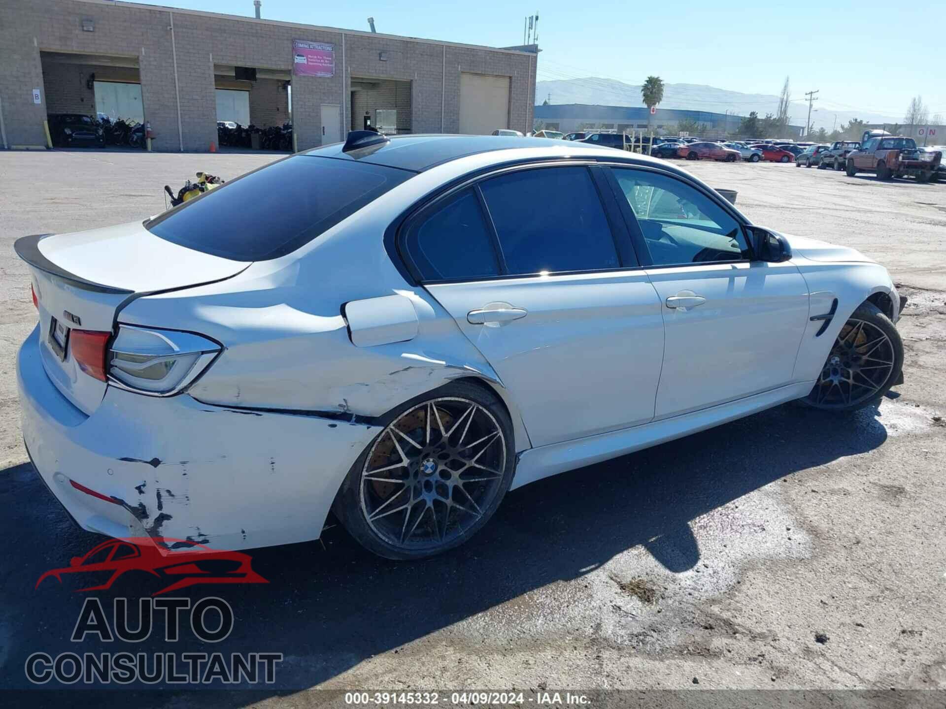 BMW M3 2018 - WBS8M9C58J5J78836