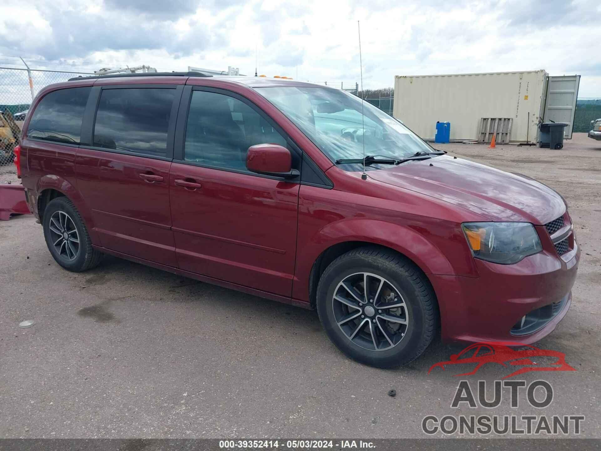 DODGE GRAND CARAVAN 2017 - 2C4RDGEG9HR825014