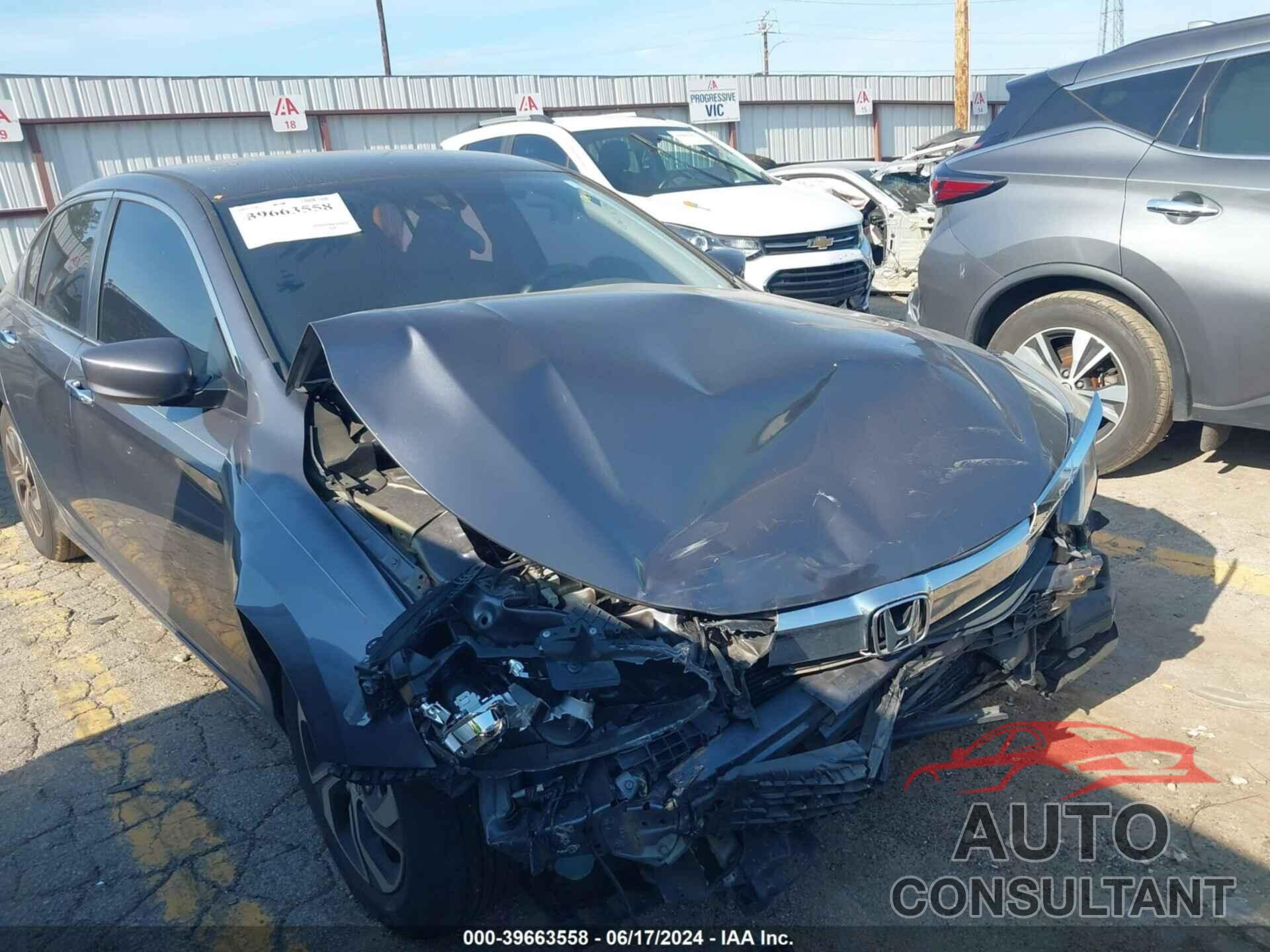 HONDA ACCORD 2017 - 1HGCR2F37HA298991