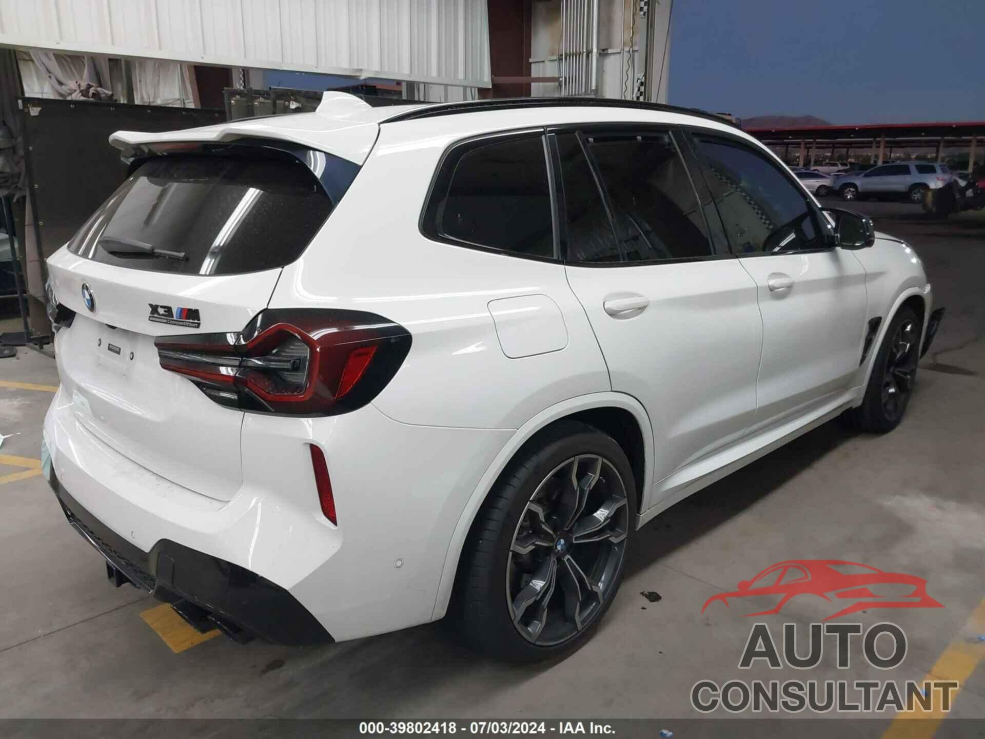 BMW X3 M 2022 - 5YM13EC03N9J21362