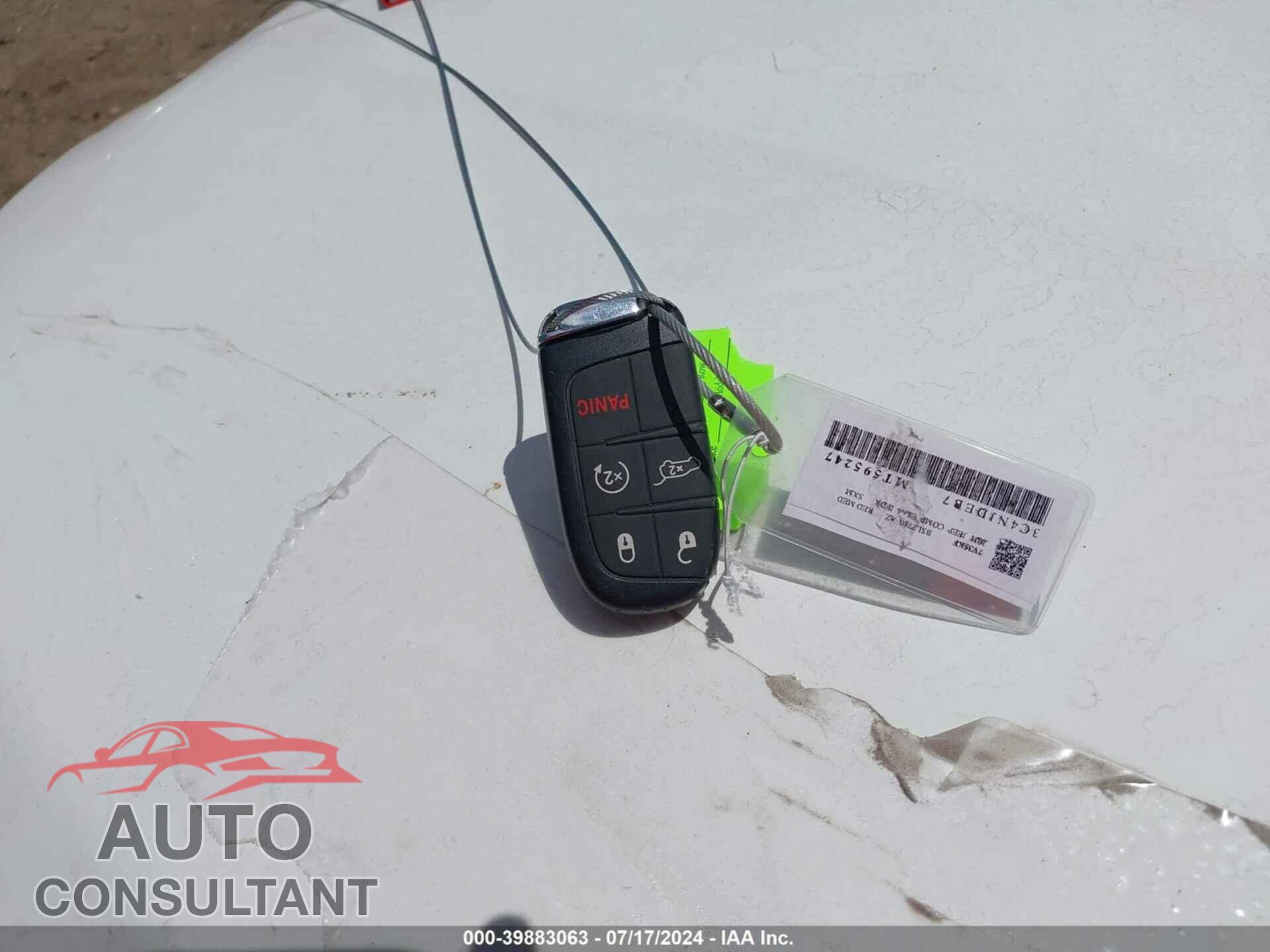 JEEP COMPASS 2021 - 3C4NJDEB7MT595247