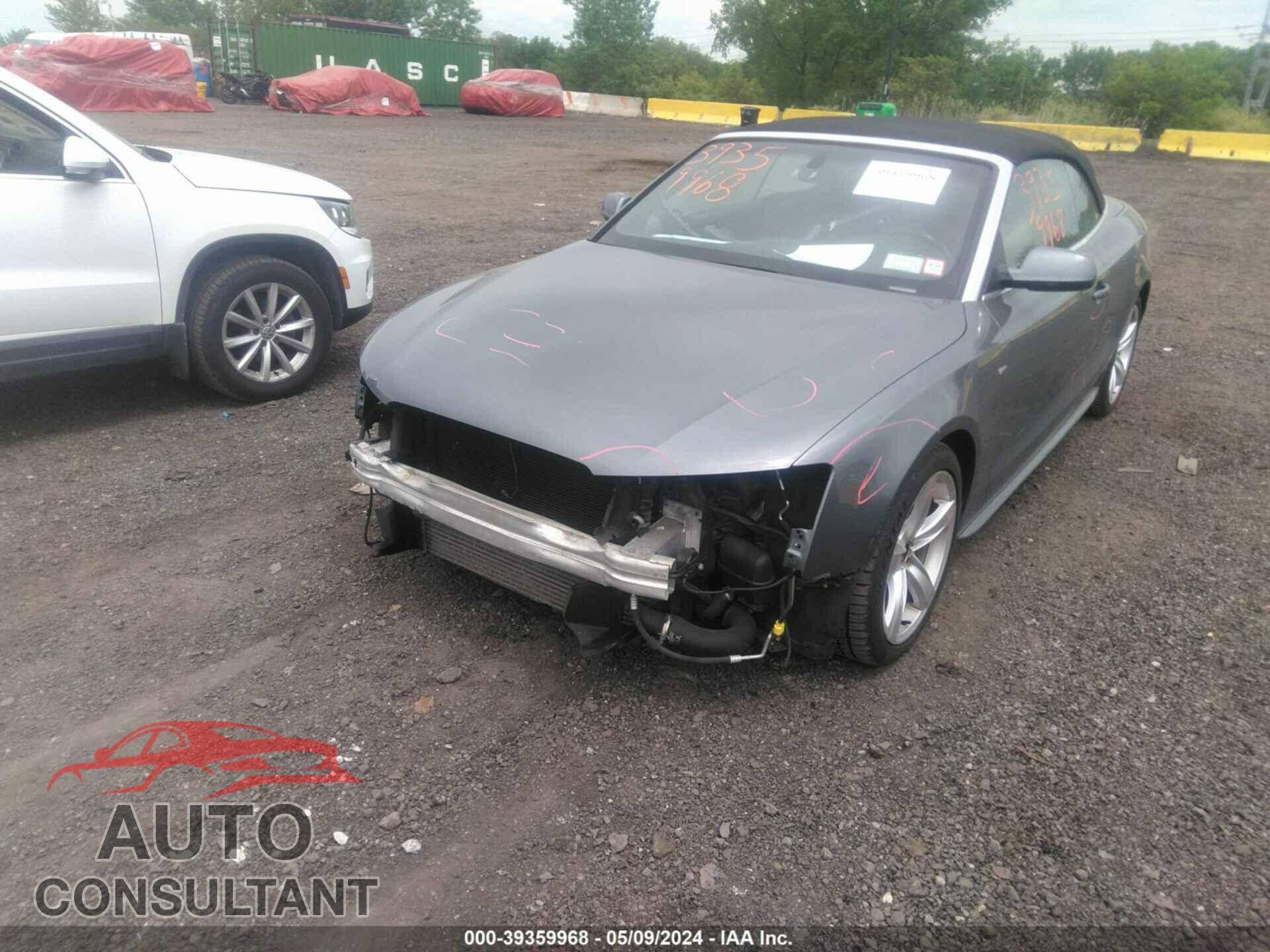 AUDI A5 2016 - WAUD2AFH9GN004234