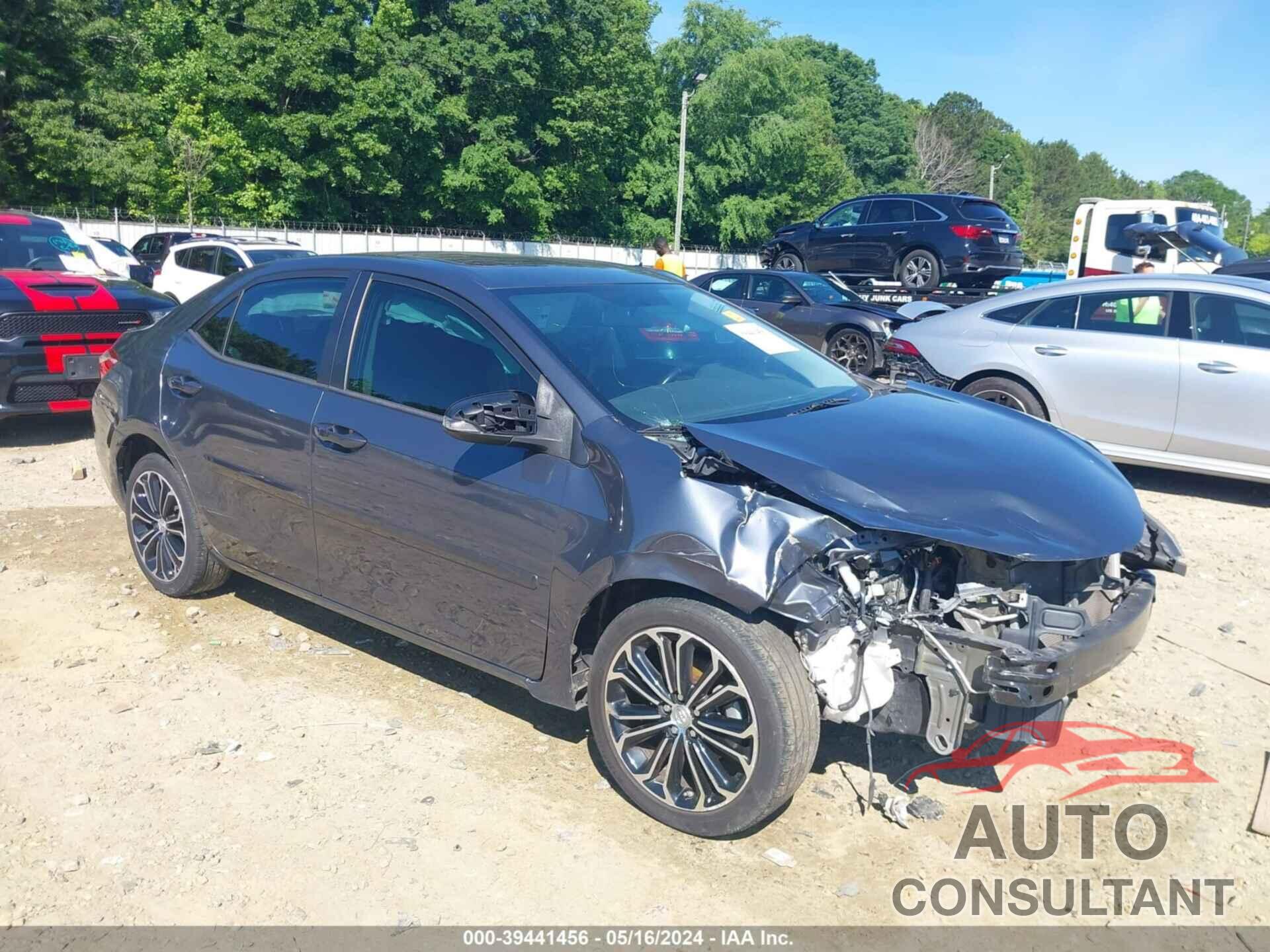 TOYOTA COROLLA 2016 - 5YFBURHE7GP385669