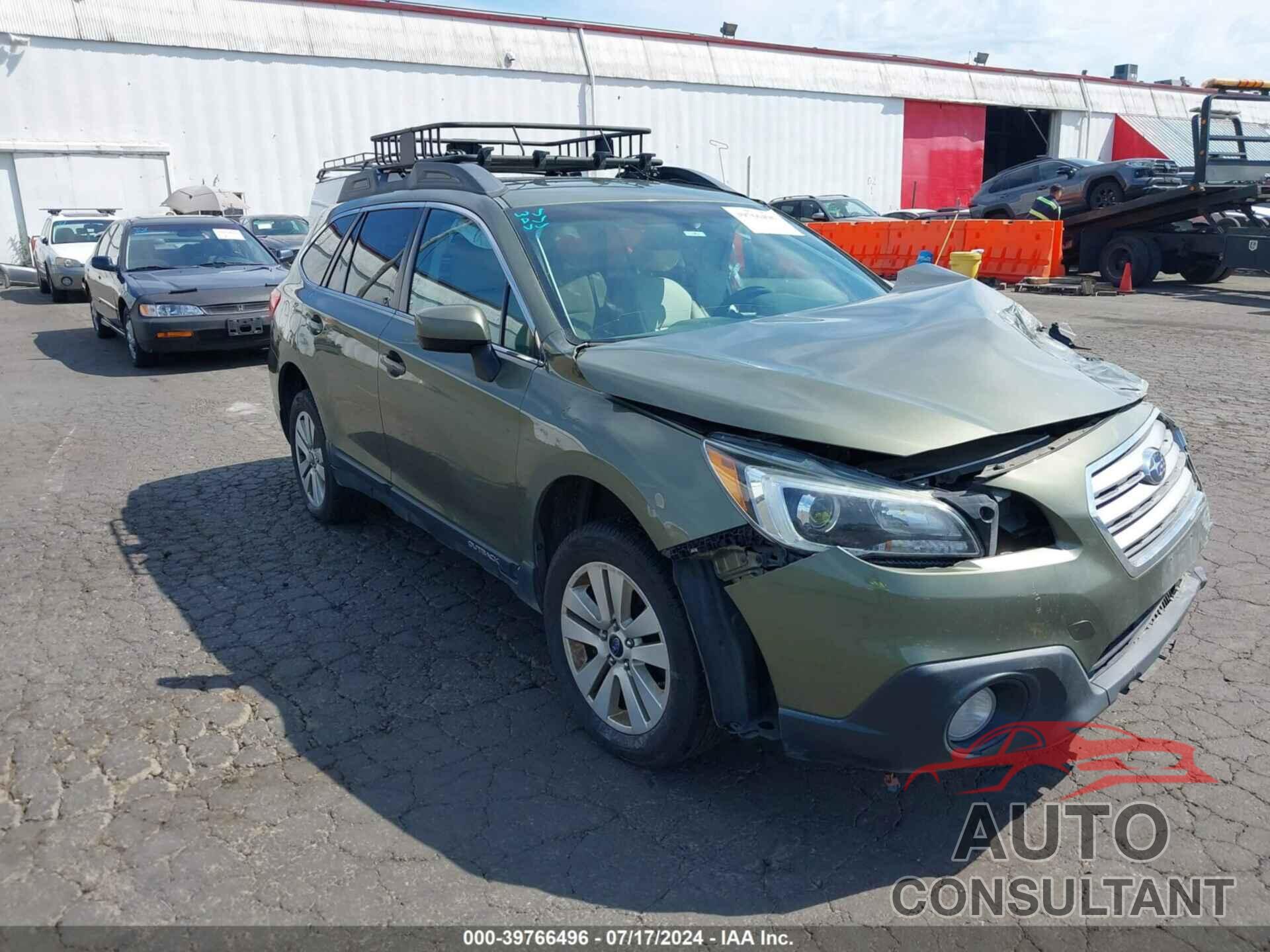 SUBARU OUTBACK 2017 - 4S4BSACCXH3248194