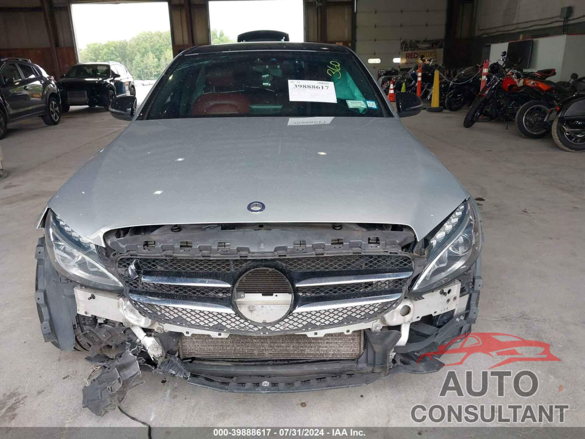 MERCEDES-BENZ C 300 2017 - 55SWF4JBXHU193477