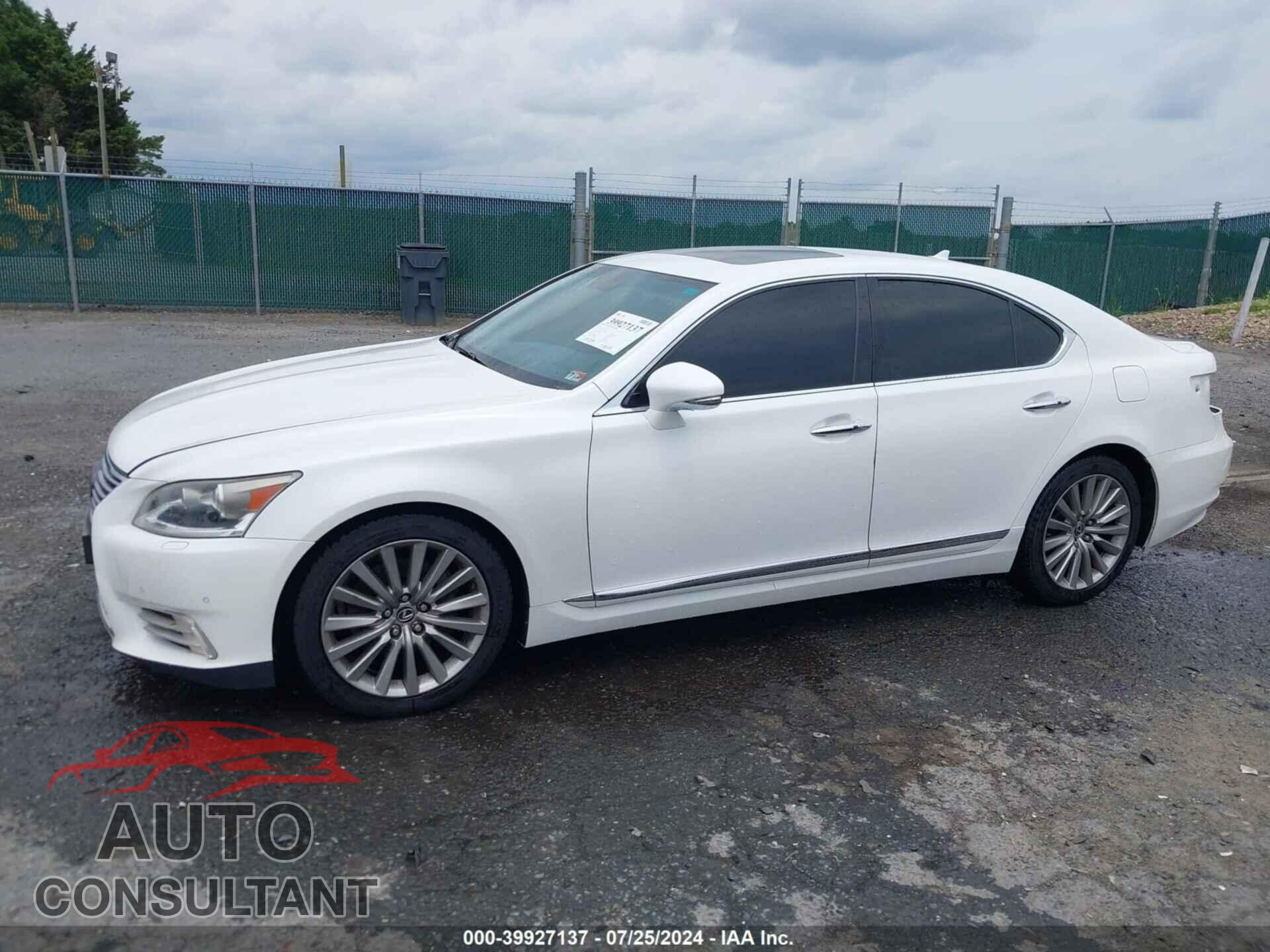 LEXUS LS 460 2013 - JTHBL5EFXD5123256