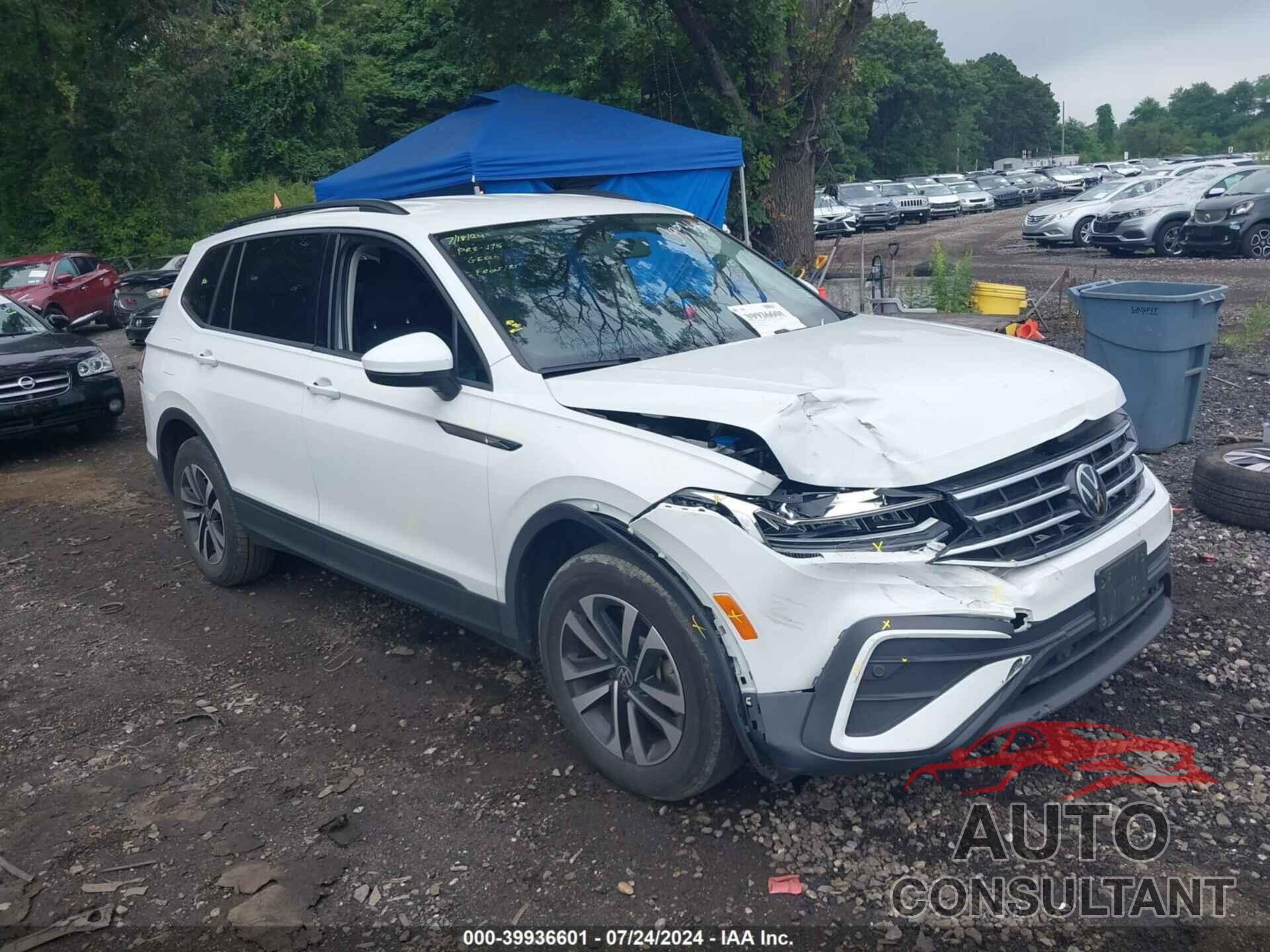 VOLKSWAGEN TIGUAN 2022 - 3VV0B7AX2NM080597