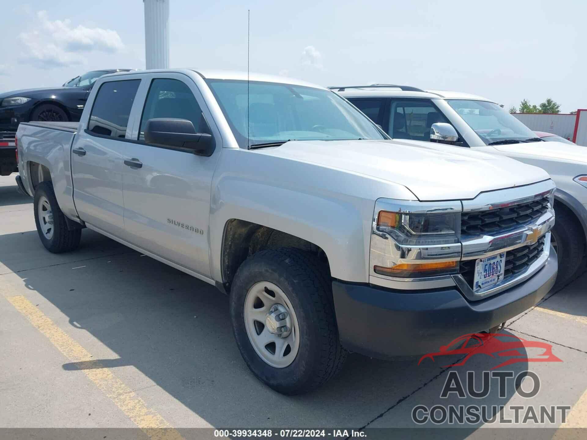 CHEVROLET SILVERADO 1500 2017 - 3GCUKNEC2HG179421
