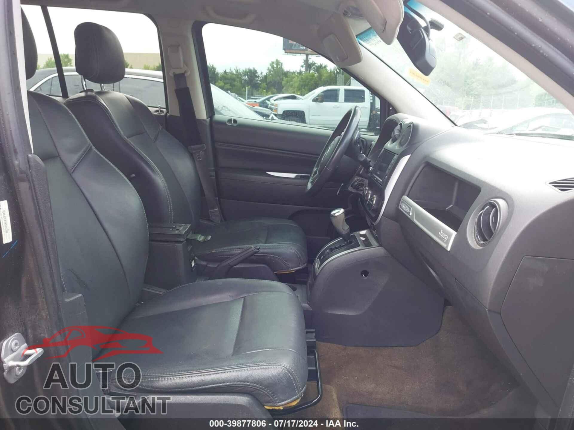 JEEP COMPASS 2017 - 1C4NJDEB1HD213189