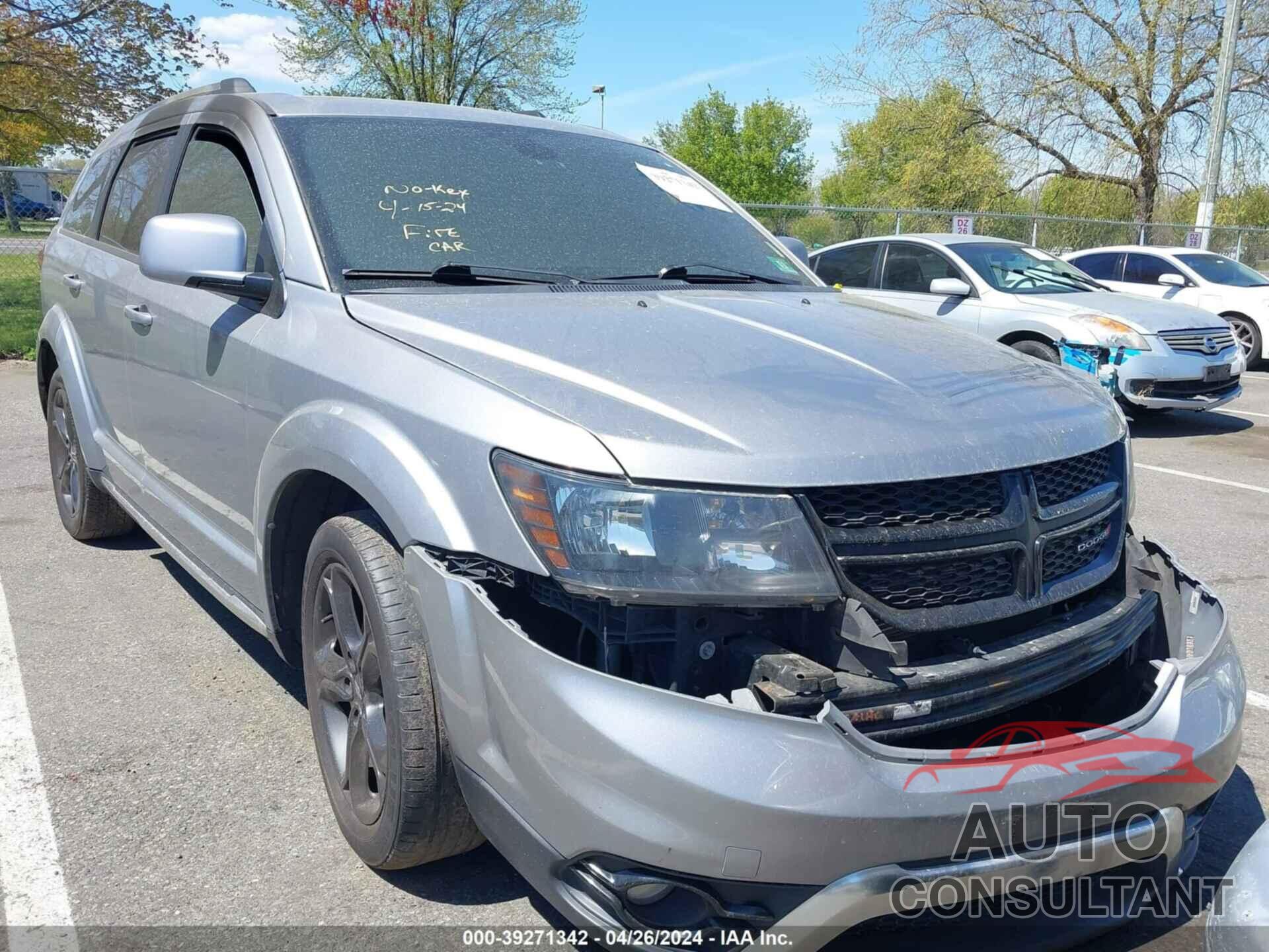 DODGE JOURNEY 2018 - 3C4PDDGG4JT370885